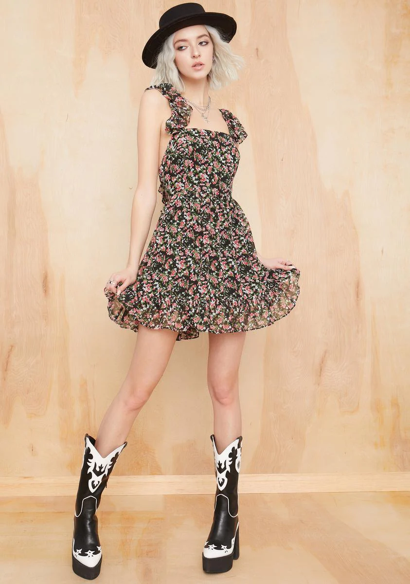 Springtime Sadness Apron Dress - Image 3