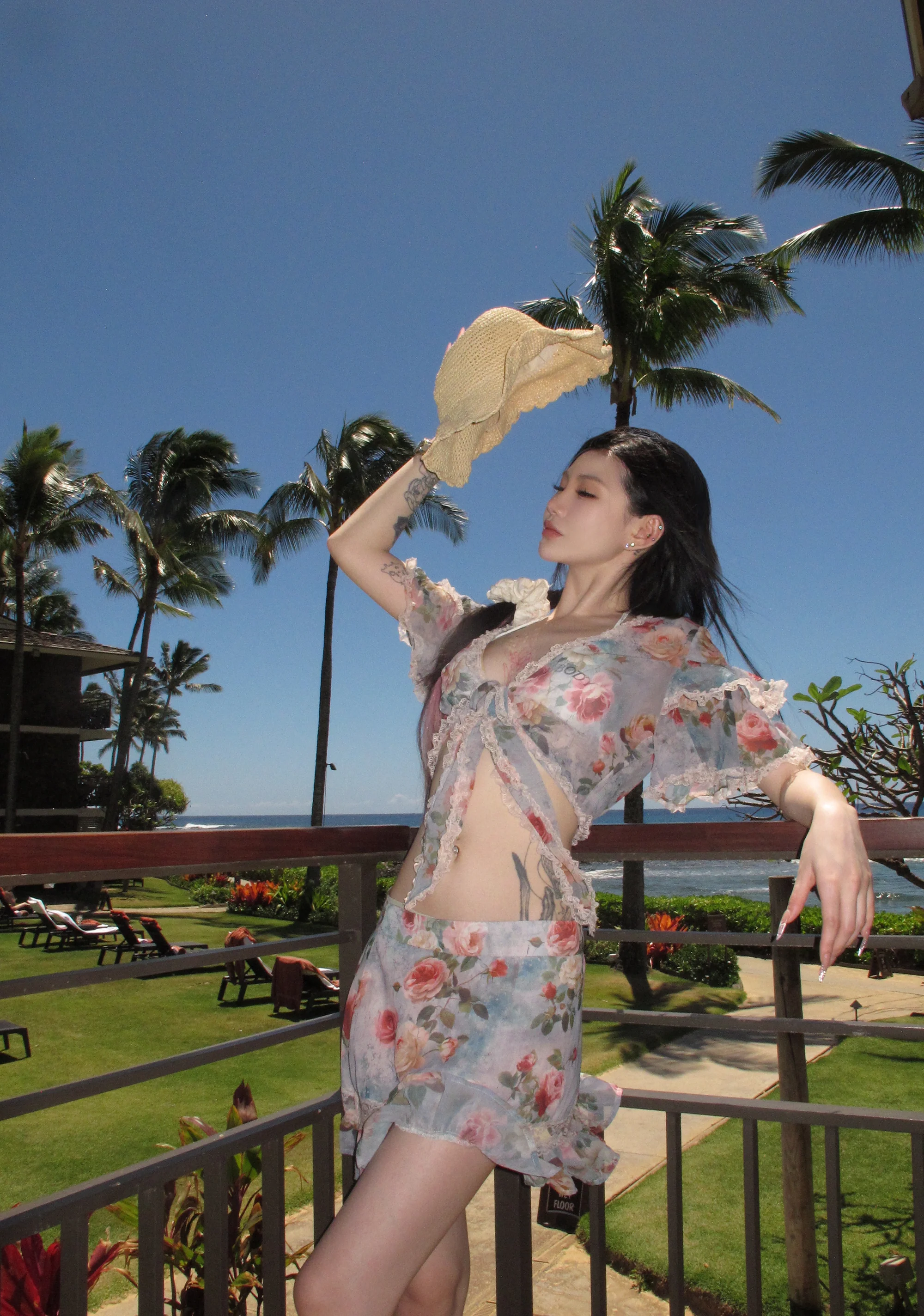 Springtime Seductions Ruffled Blouse - Image 6