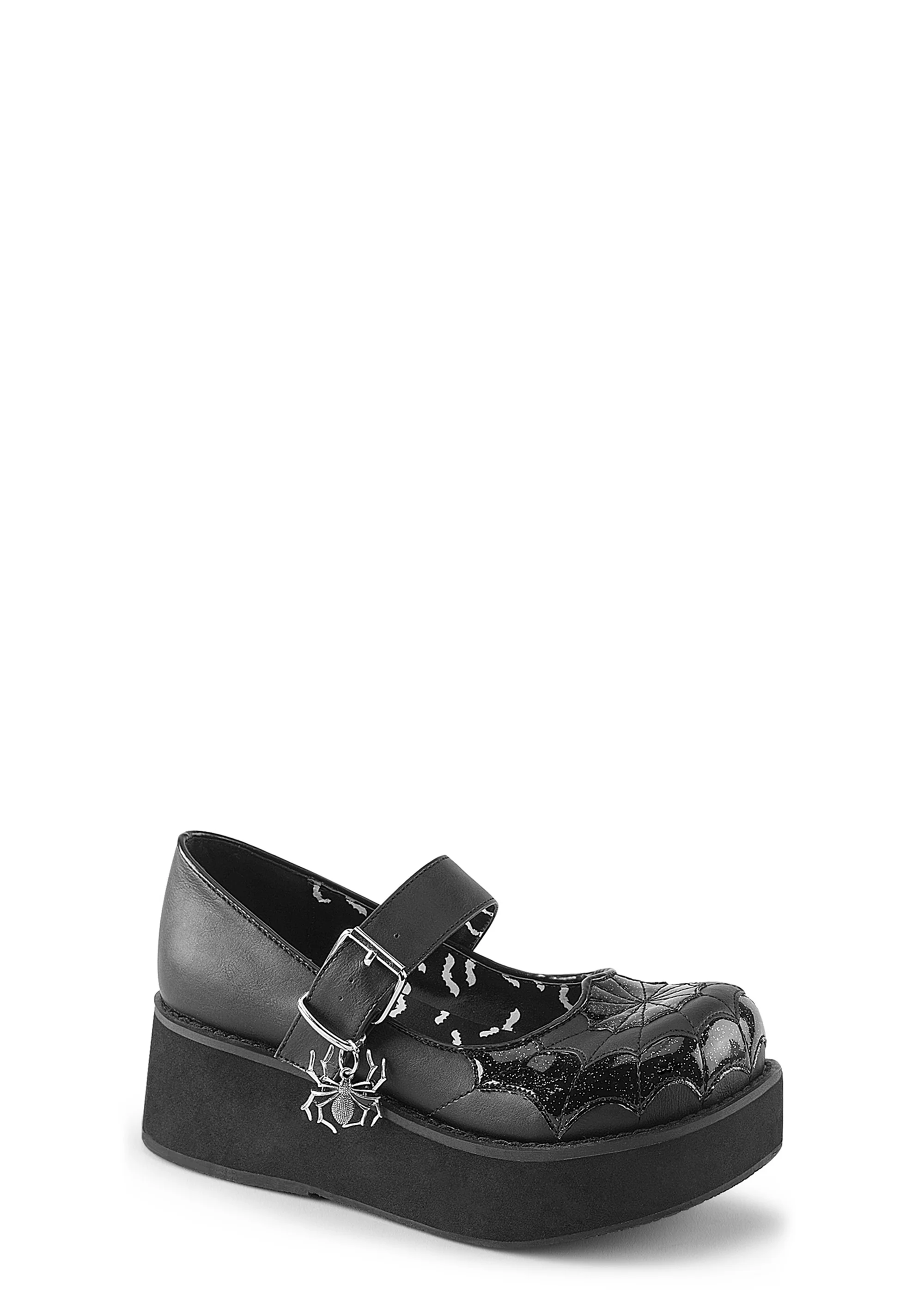 Sprite-05 Platform Mary Janes - Black - Image 5