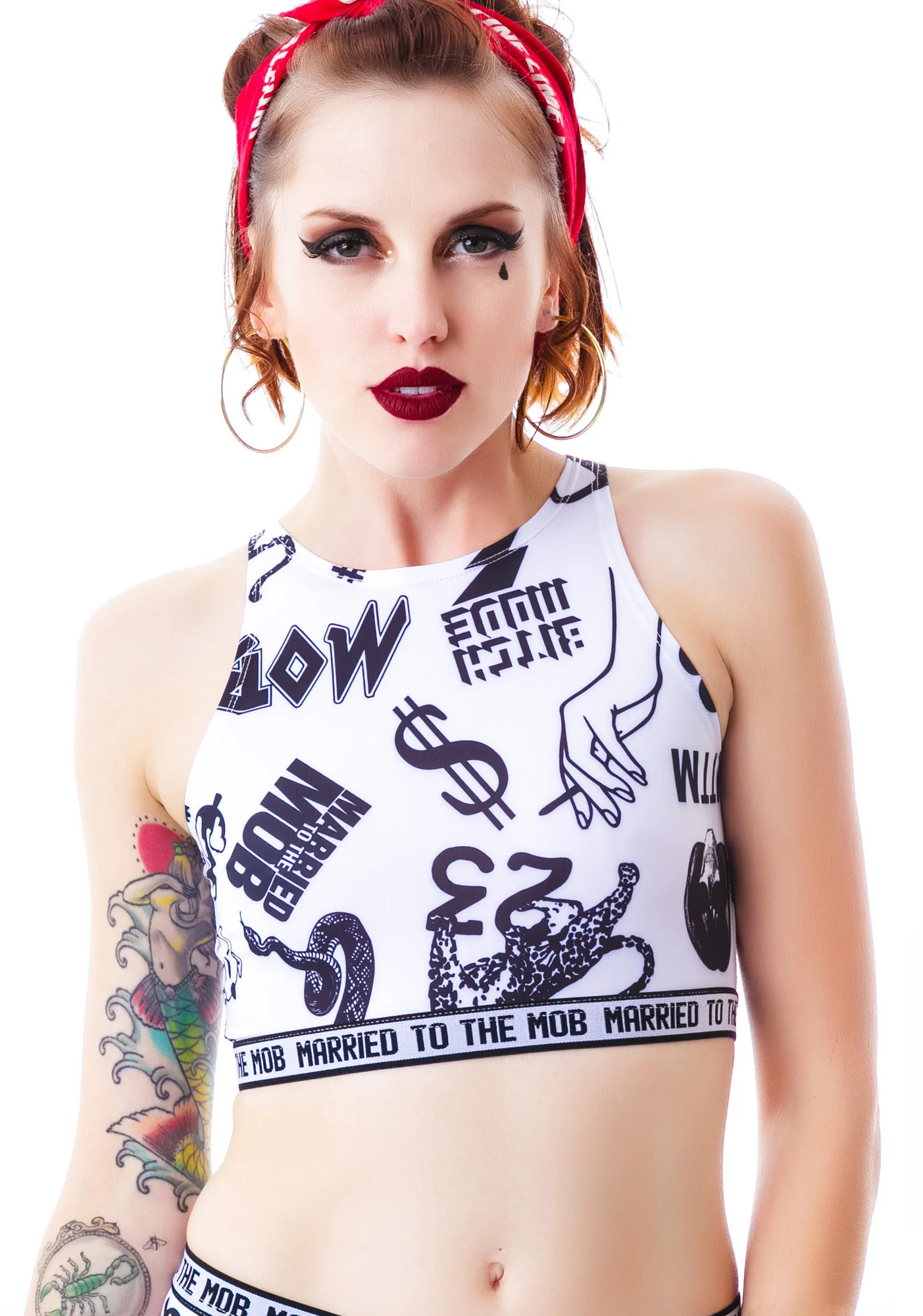 St Marks Crop Top - Image 9