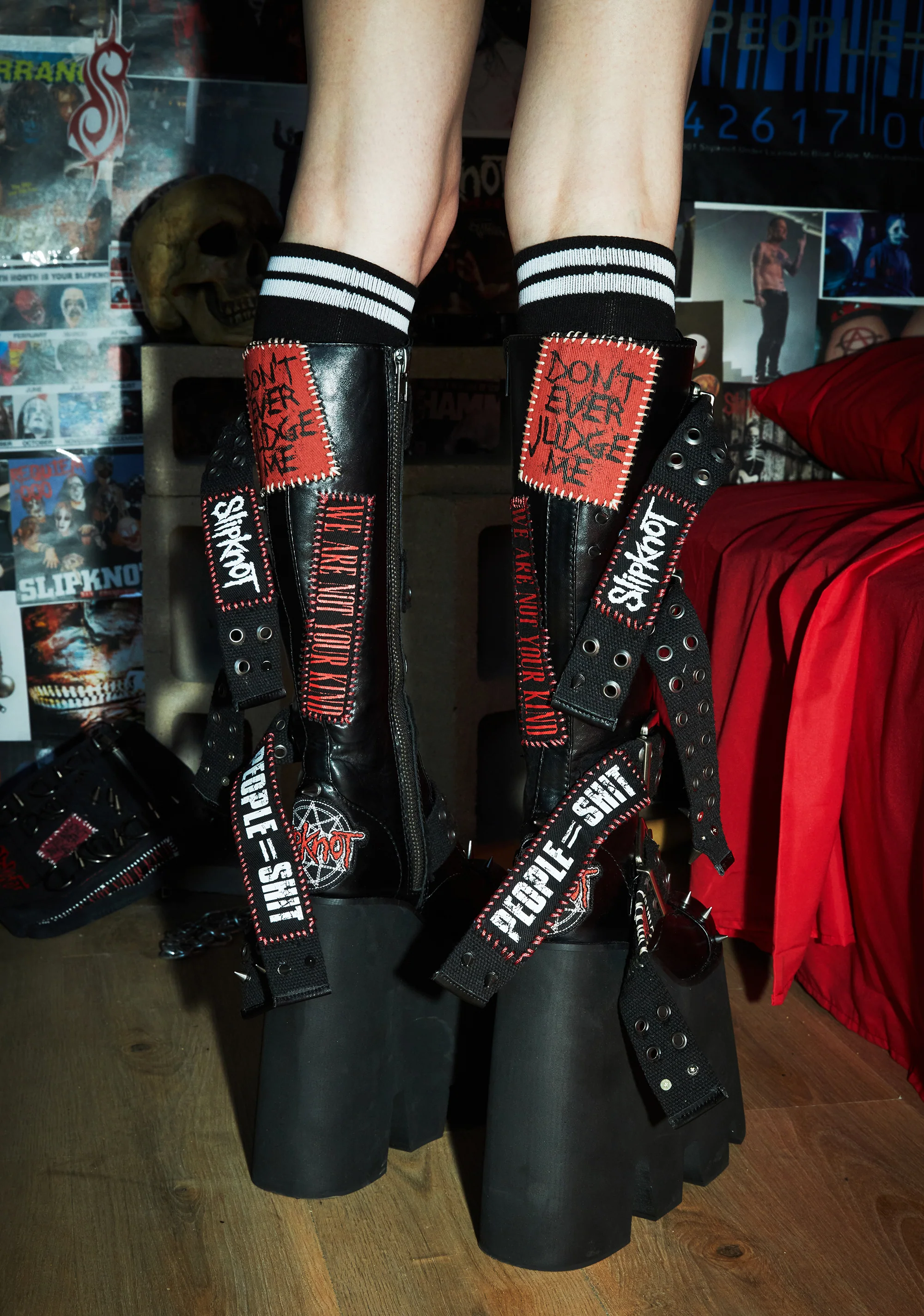 Stage Diving Mega Platform Boots - Image 5
