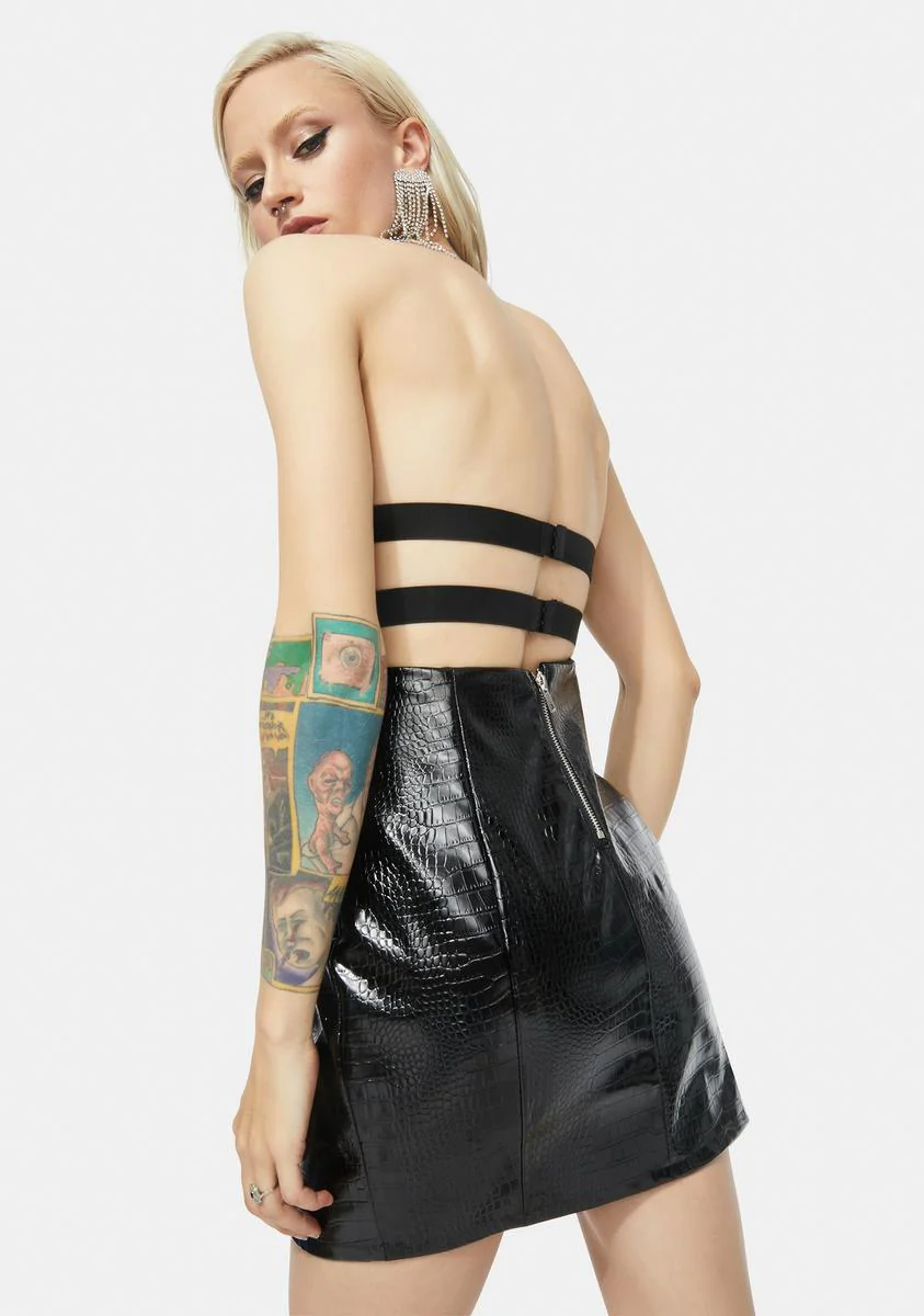 Stand Still Strapless Mini Dress - Image 4