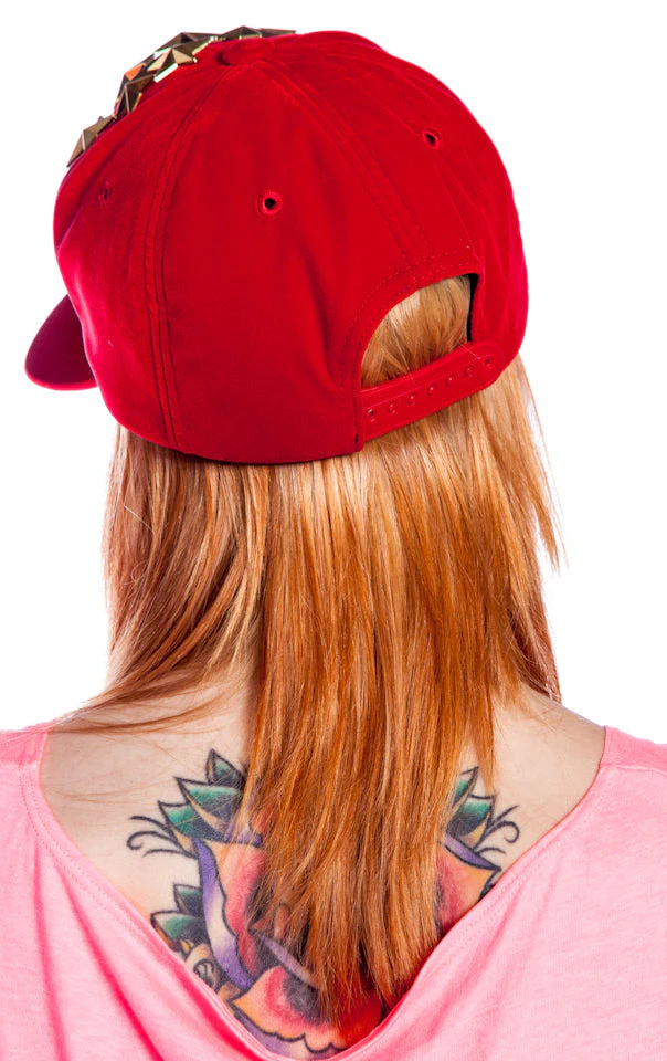 Star Burst Cap - Red - Image 6