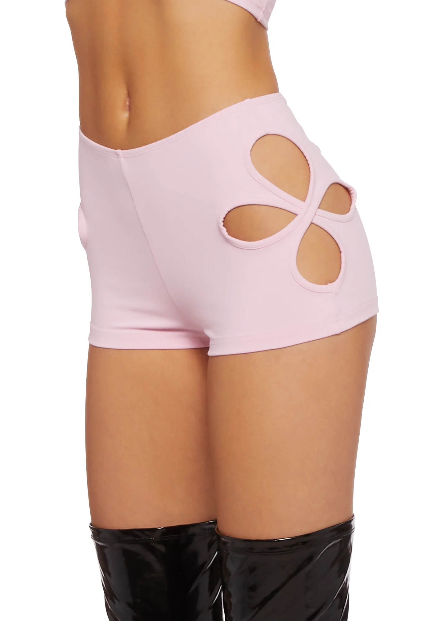 Star Child Cut-Out Shorts - Pink - Image 5