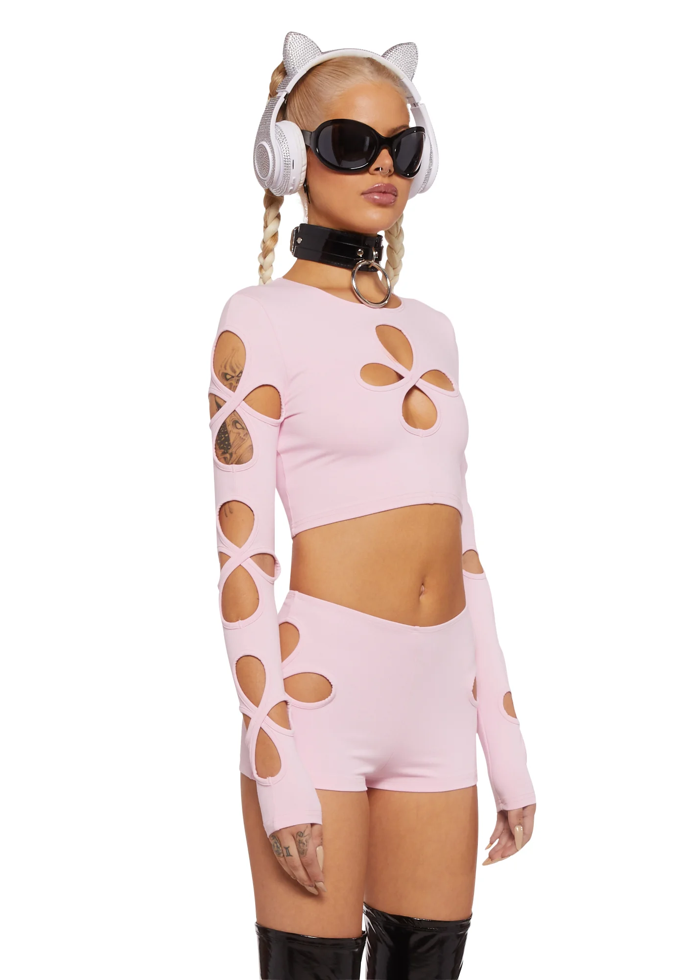 Star Child Long Sleeve Top - Pink - Image 3