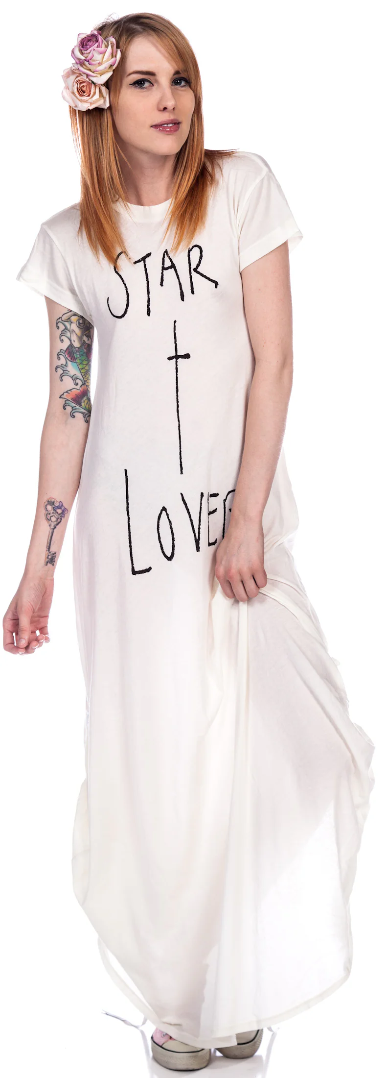 Star Crossed Lovers Grunge T Dress - Image 3