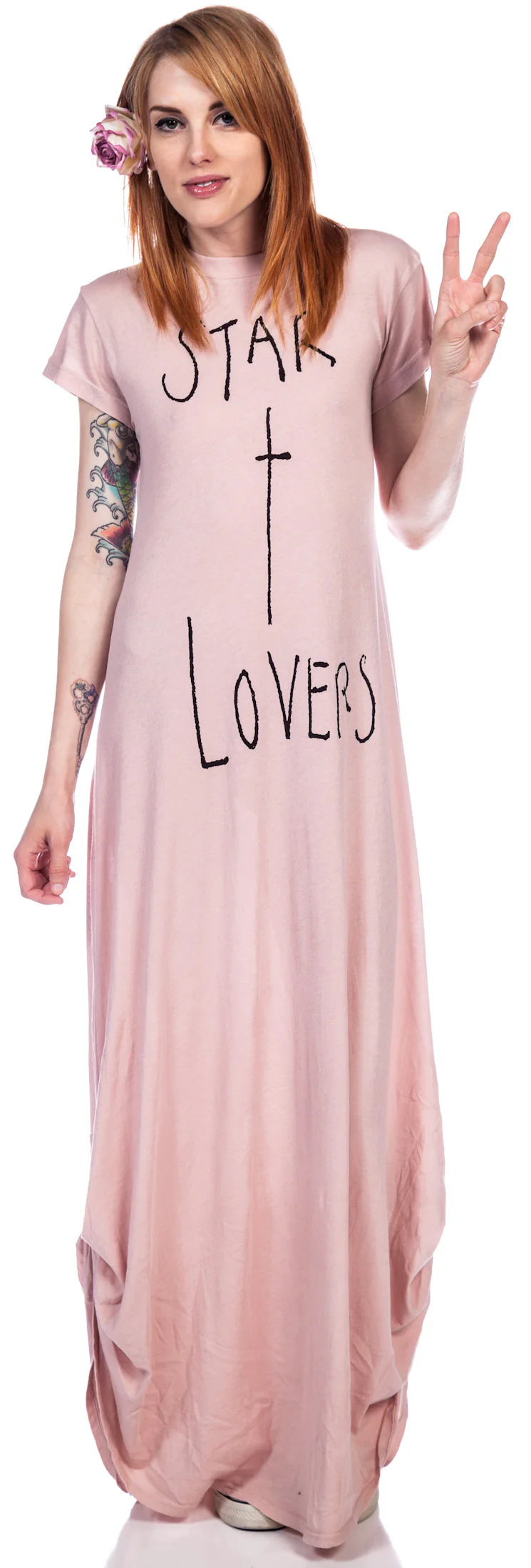 Star Crossed Lovers Grunge T Dress - Image 7
