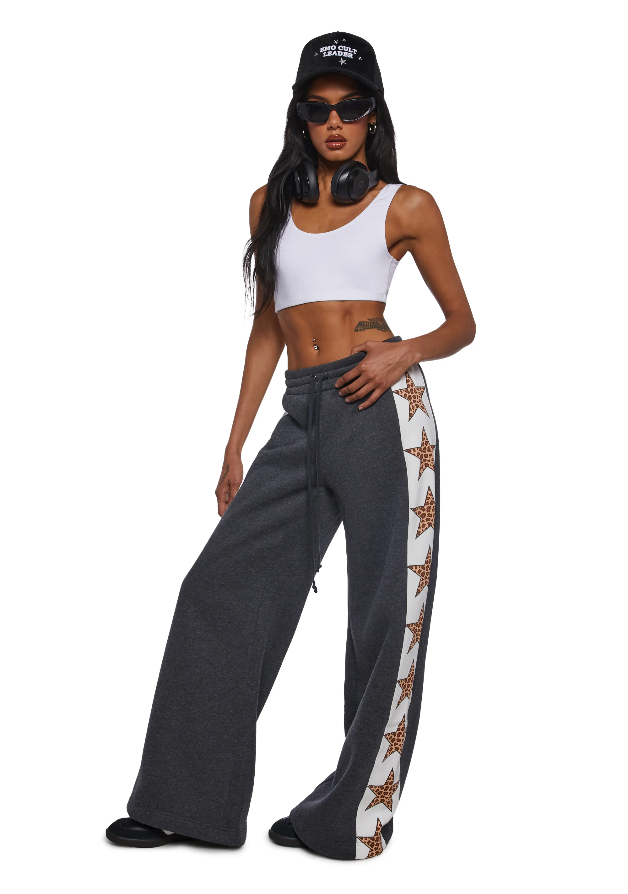 Star Player Jogger Sweatpants - Gray - Image 2