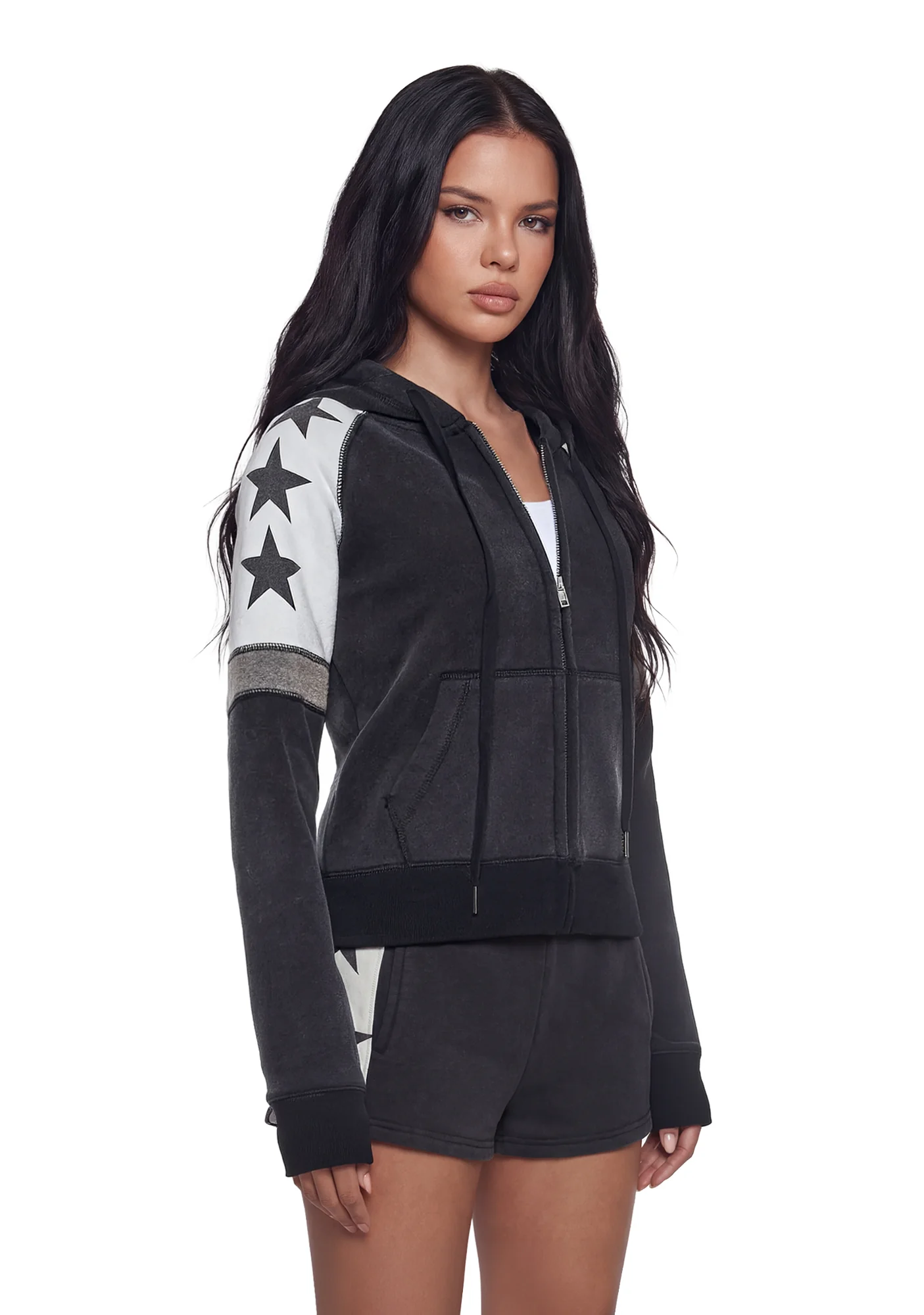 Starry Zip Up Hoodie - Image 3