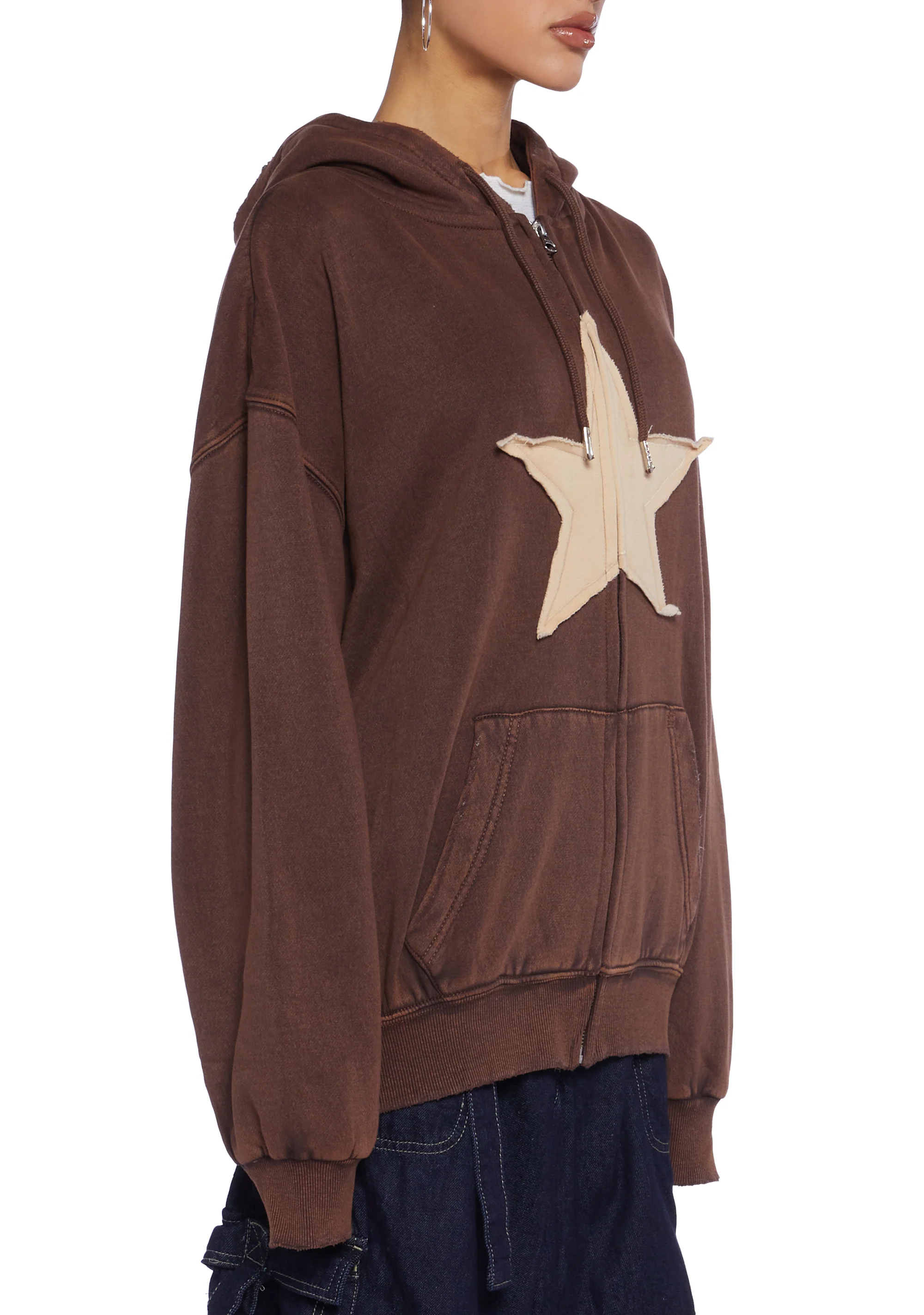 Star Zip-Up Hoodie - Image 5