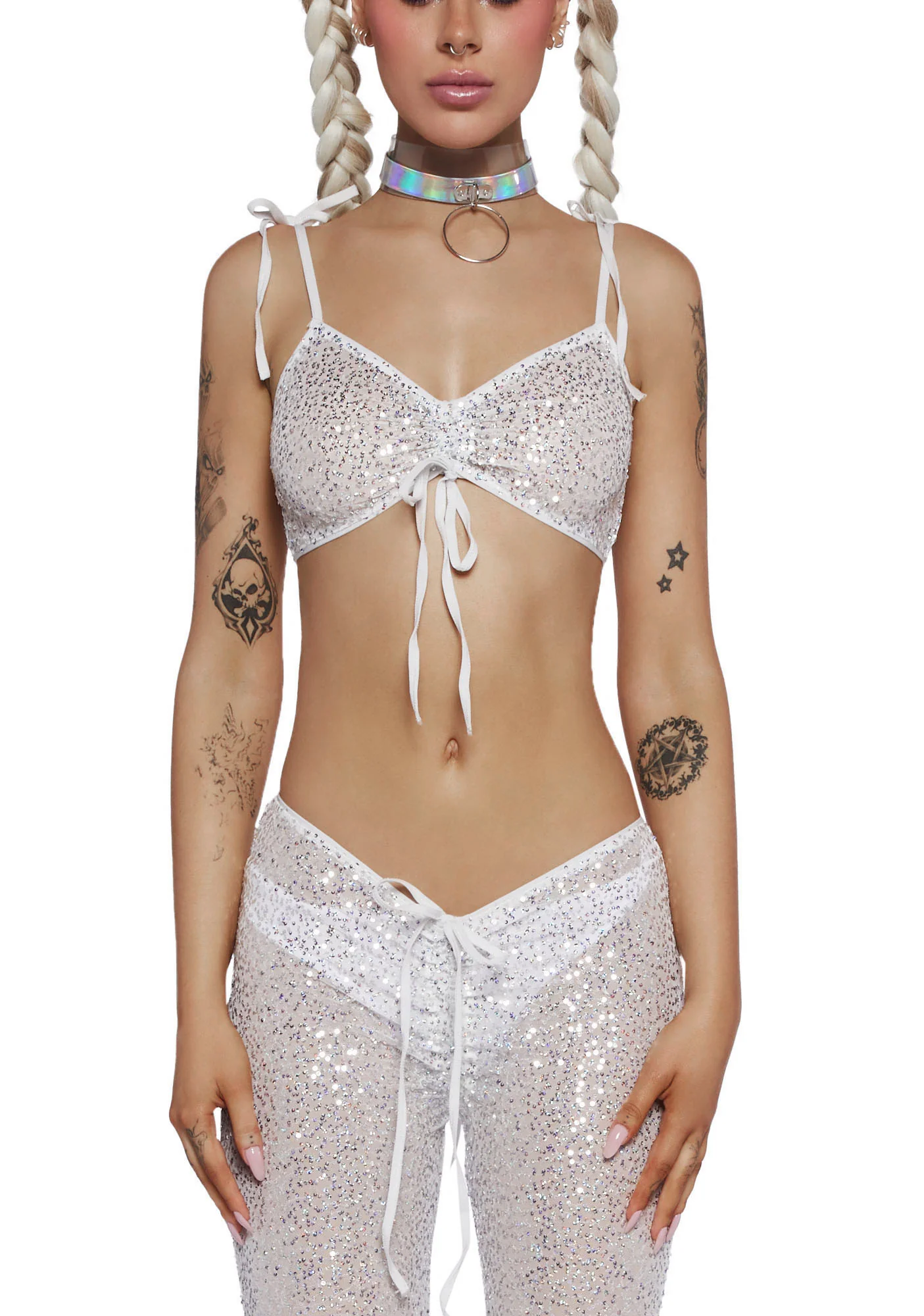 Starborn Sprite Sequin Bra Top - Image 5