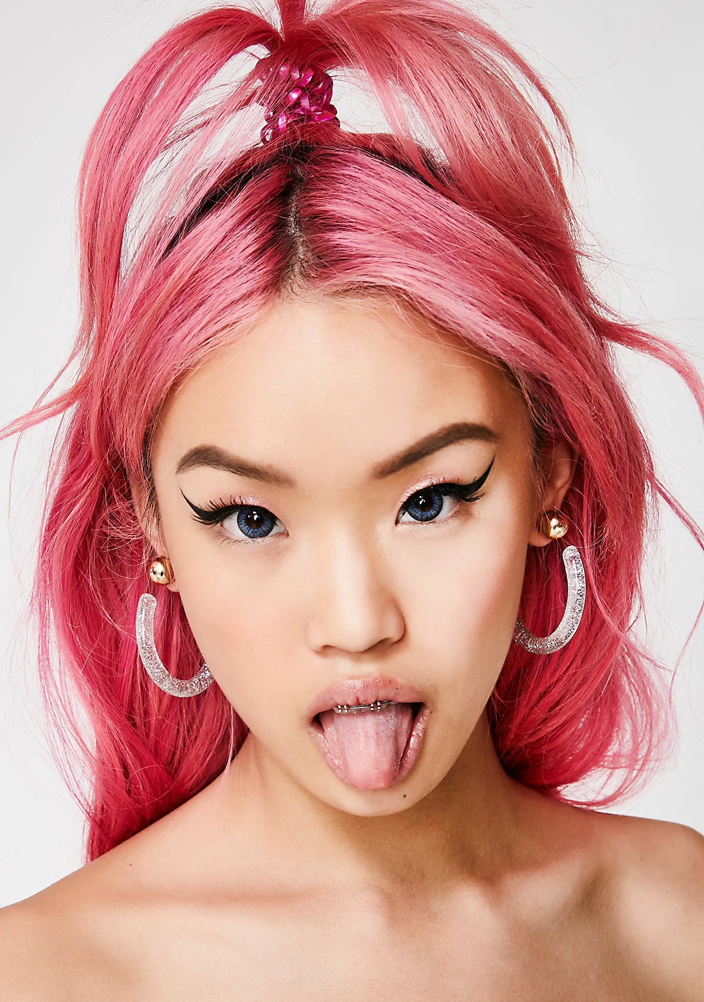 Stardust High Hoop Earrings - Image 5