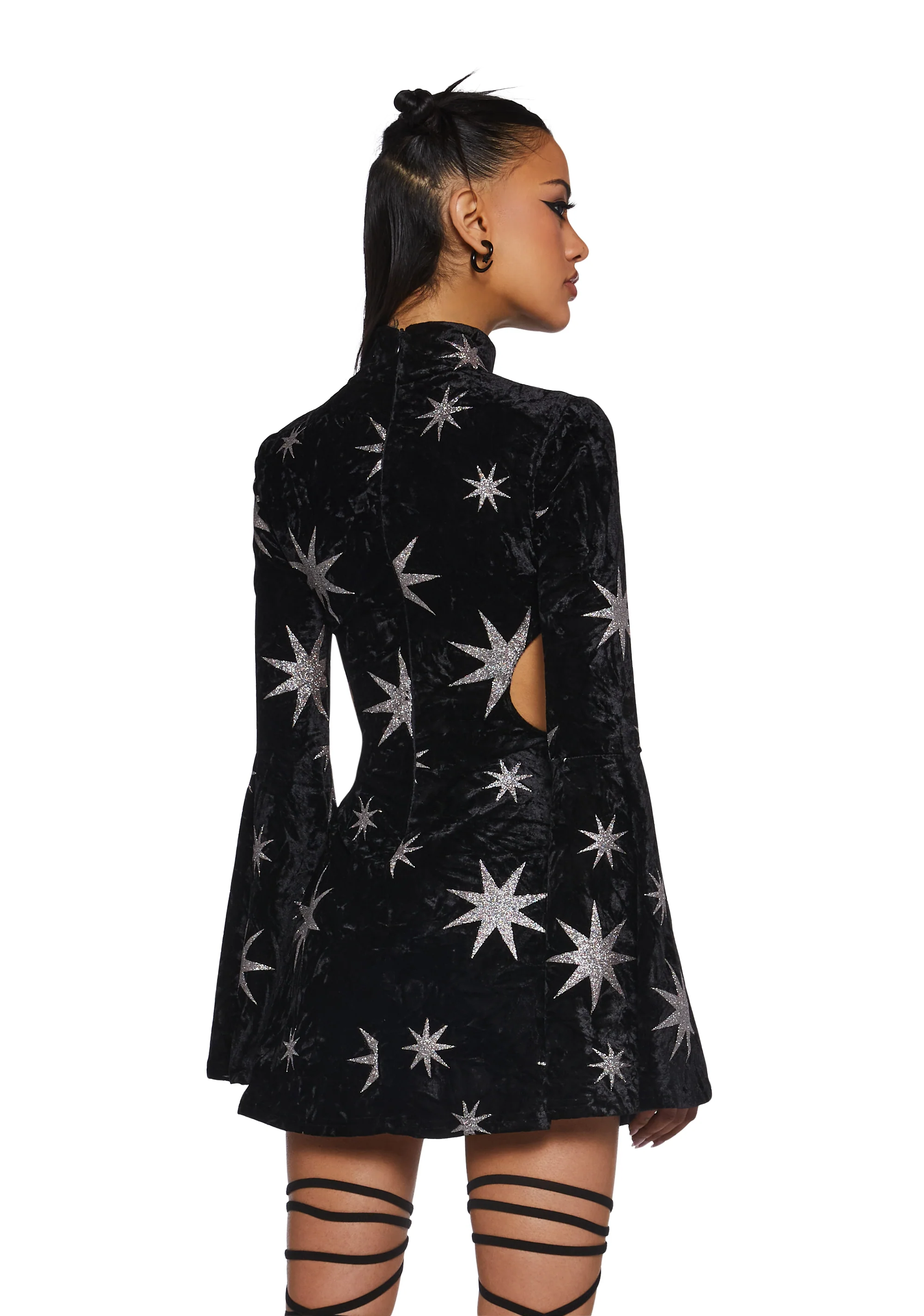 Stardust Splendor Mini Dress - Image 4