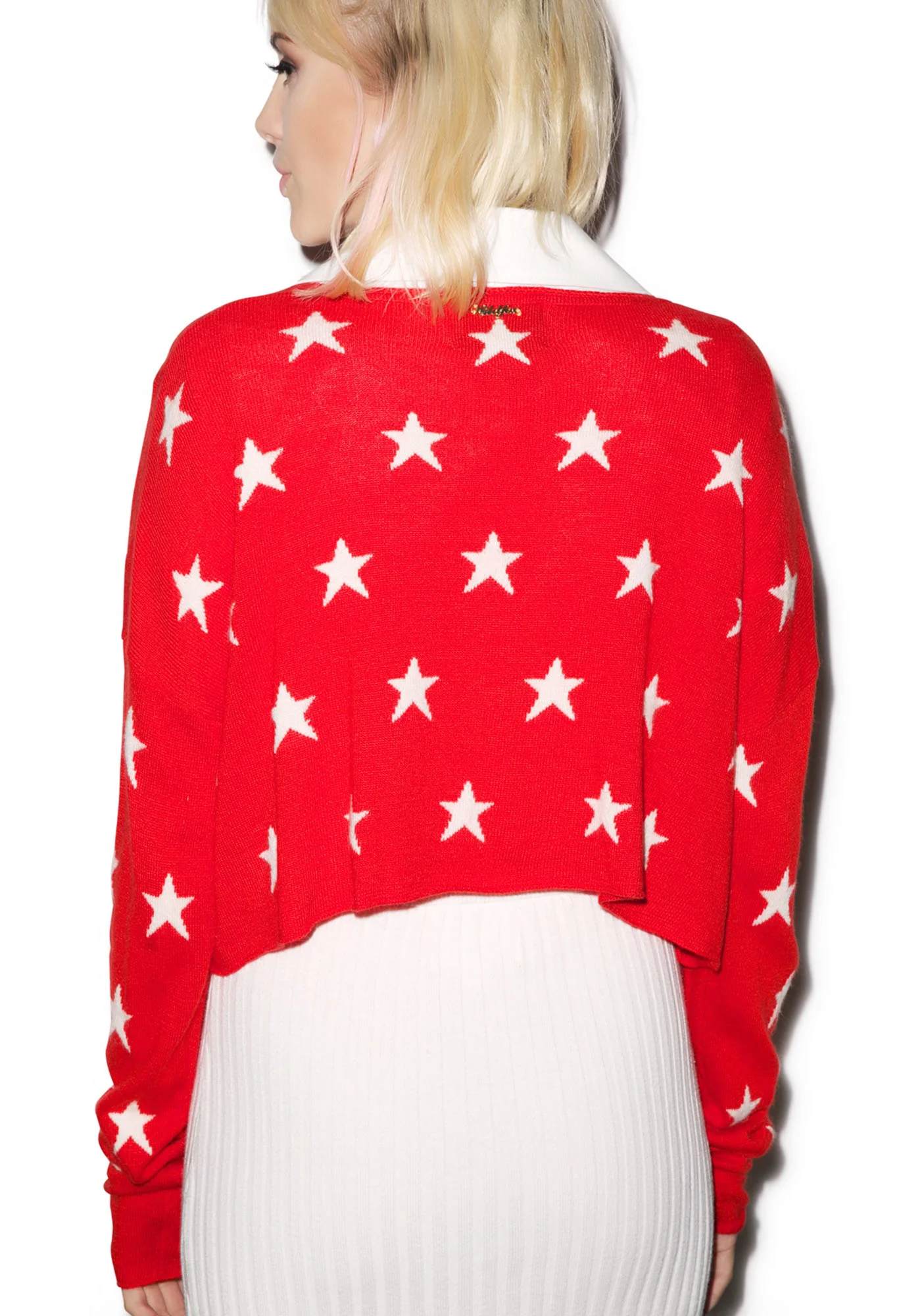 Starlight Cropped Billy Sweater - Image 3