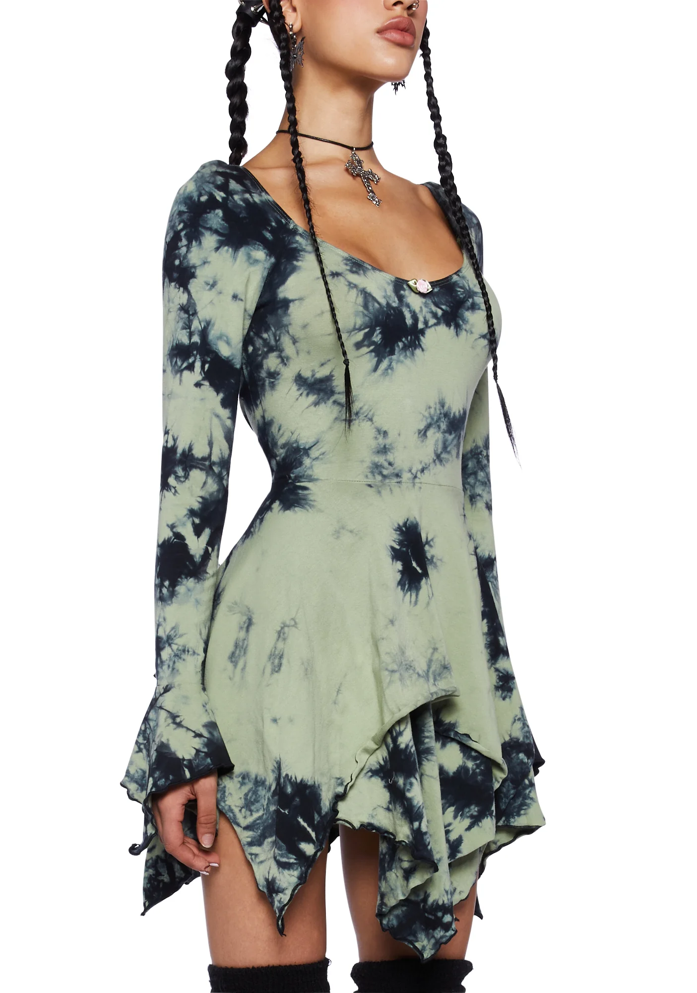 Starlight Flutter Mini Dress - Image 4