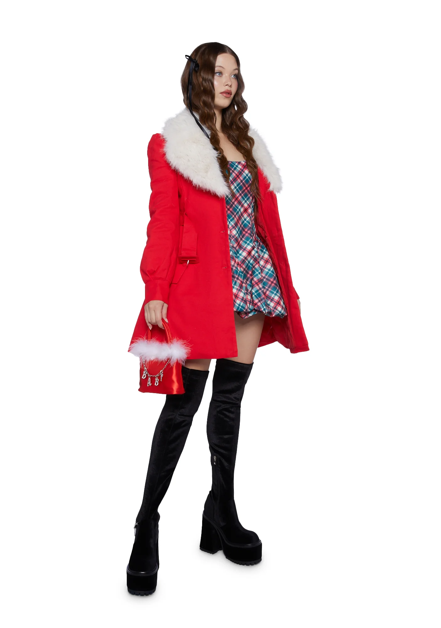 Starry Delight Twill Coat - Image 2