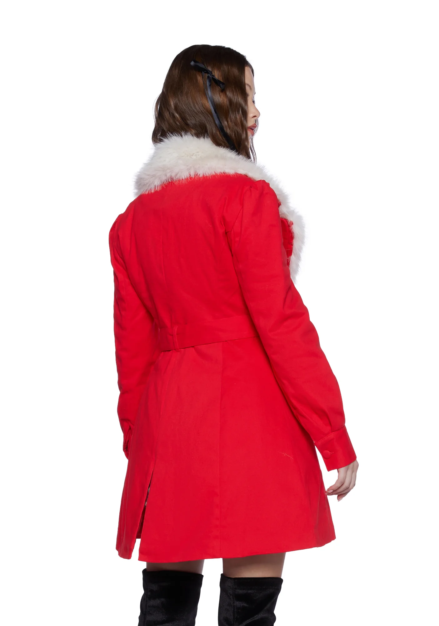 Starry Delight Twill Coat - Image 4
