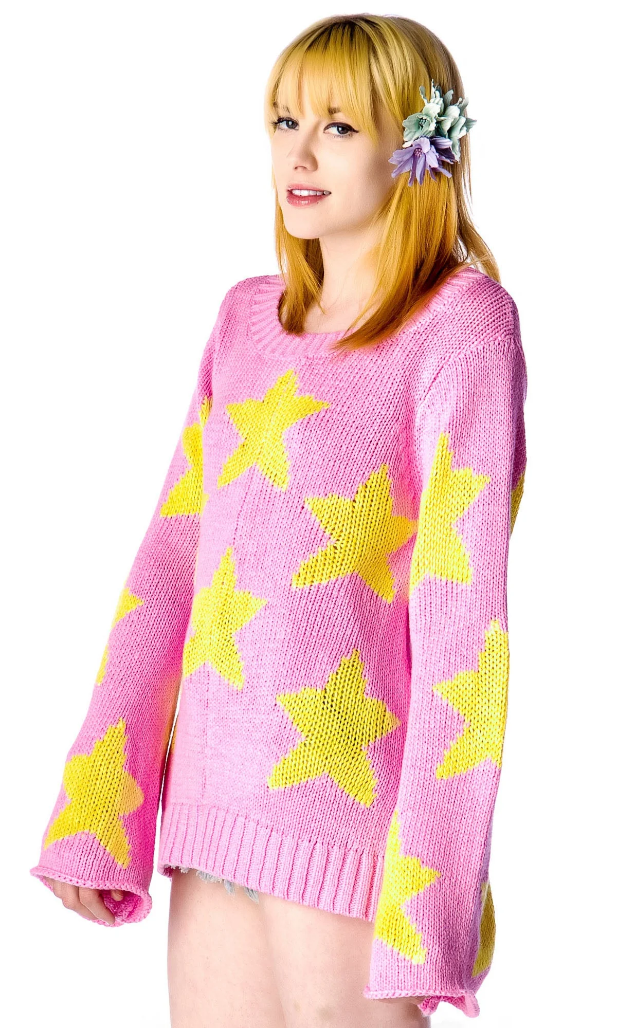 Starry Eyed Favorite Sweater - Pink - Image 9