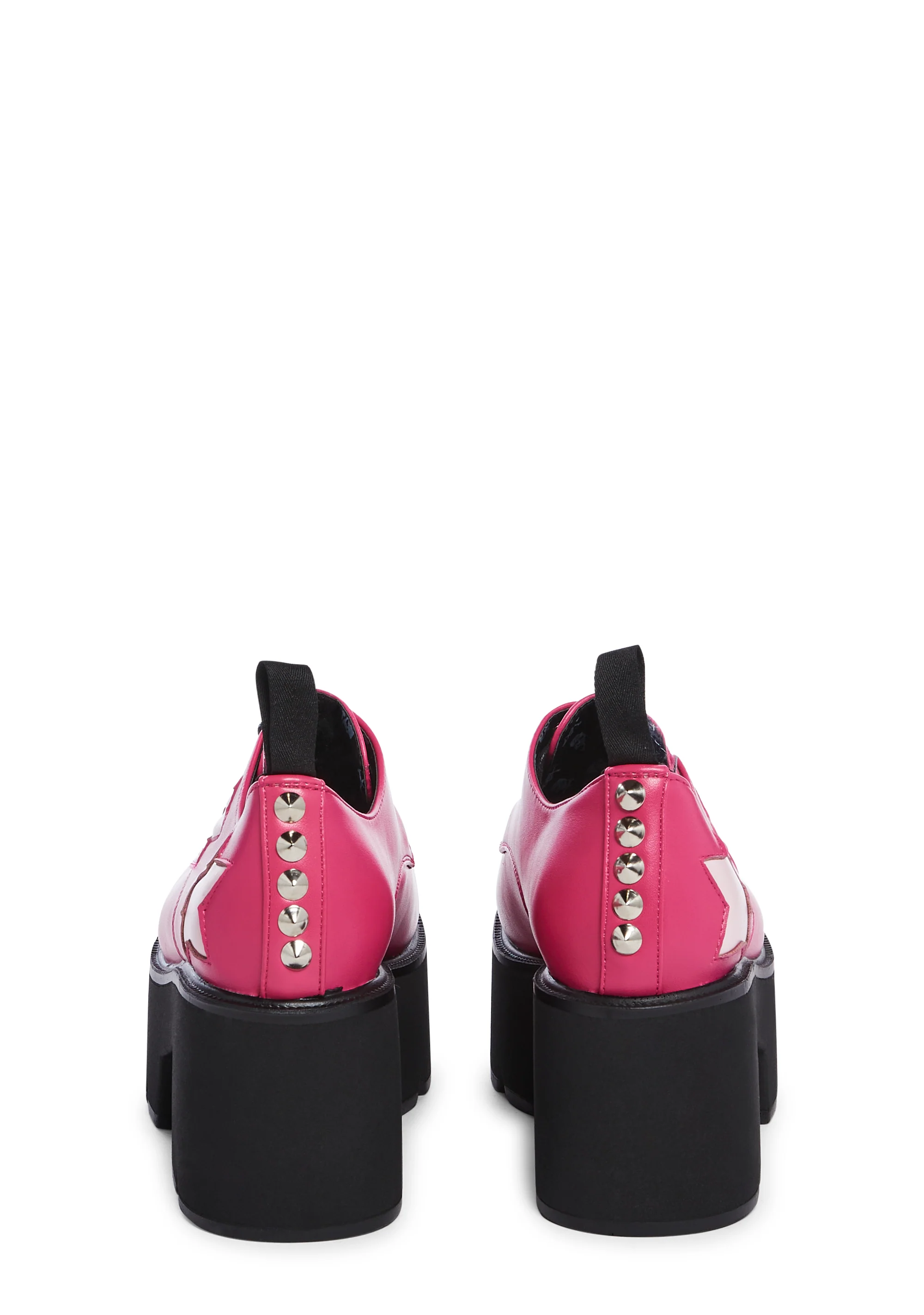 Starry Skies Platform Oxfords - Pink - Image 4