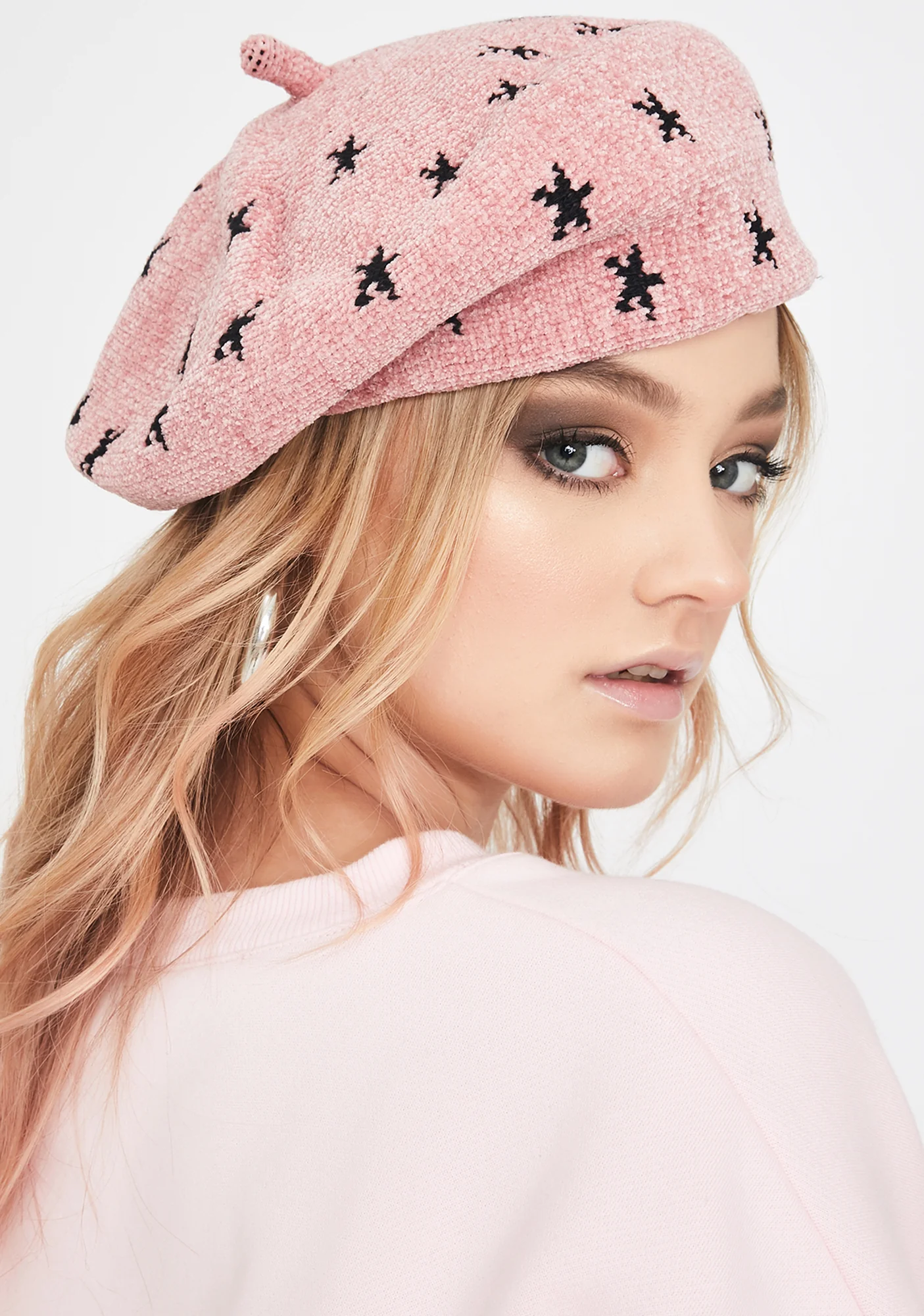 Stars Above Knit Beret - Image 3
