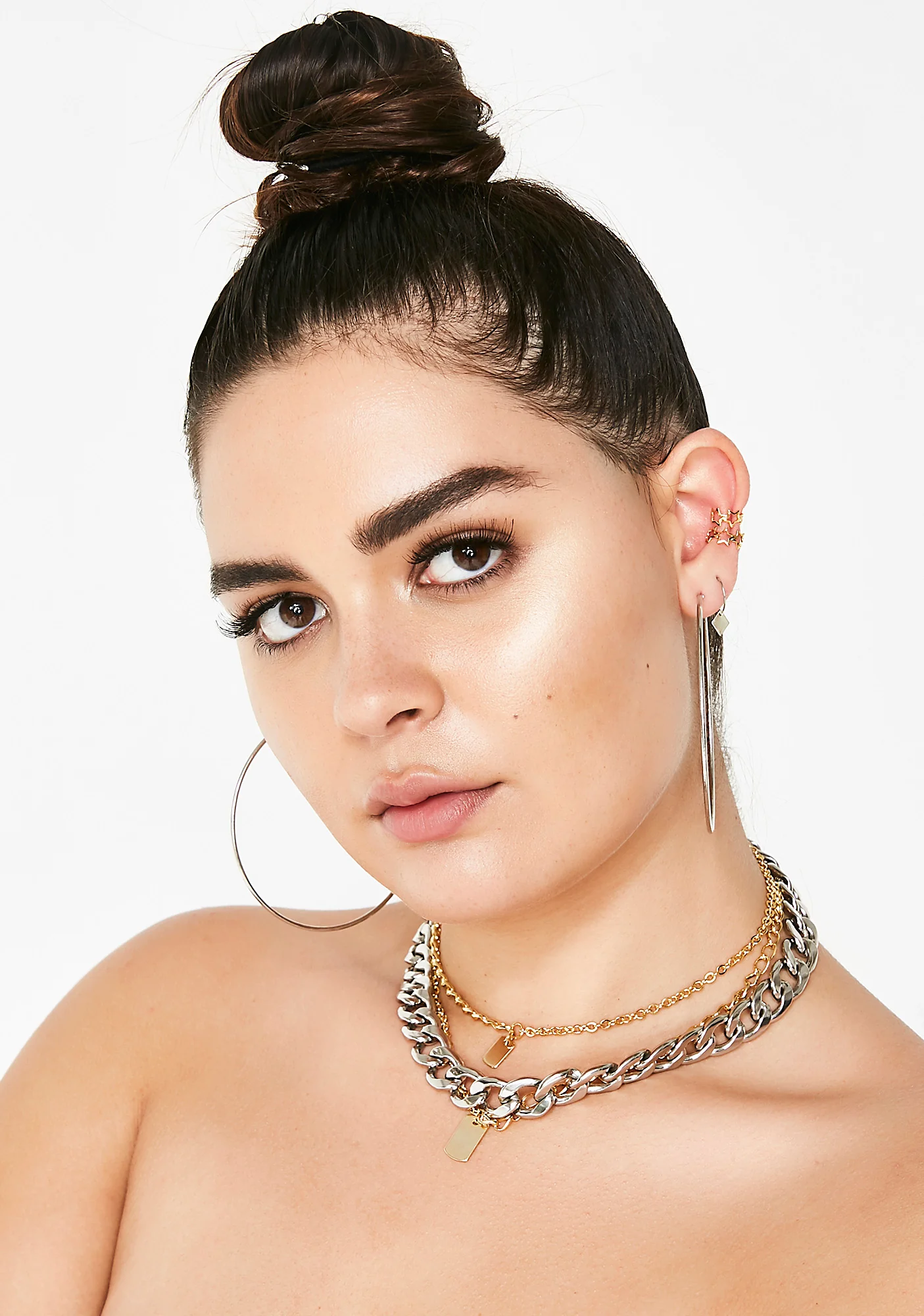 Stars Gleaming Ear Cuff - Image 3