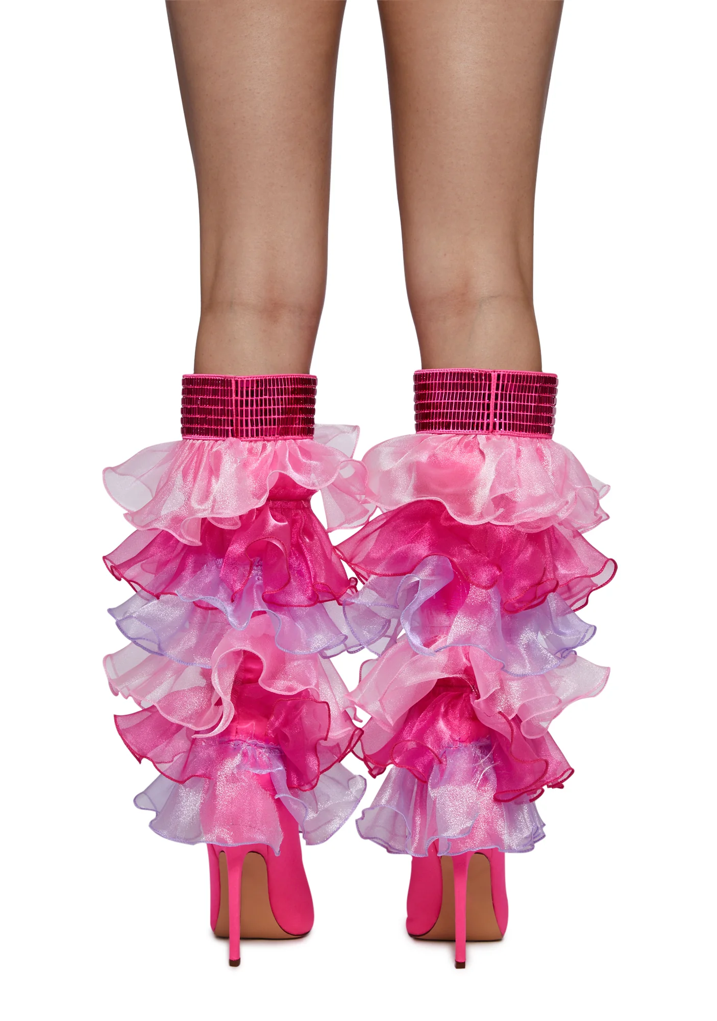 Statement Ruffle Boots - Image 4