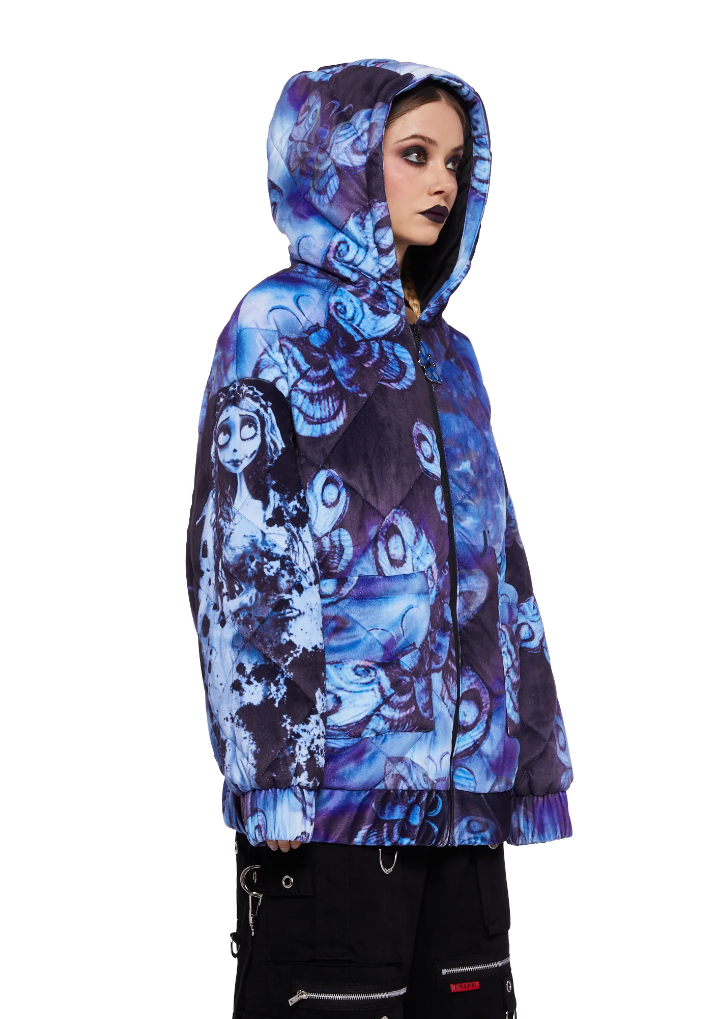 Stay Alive Bomber Jacket - Image 3