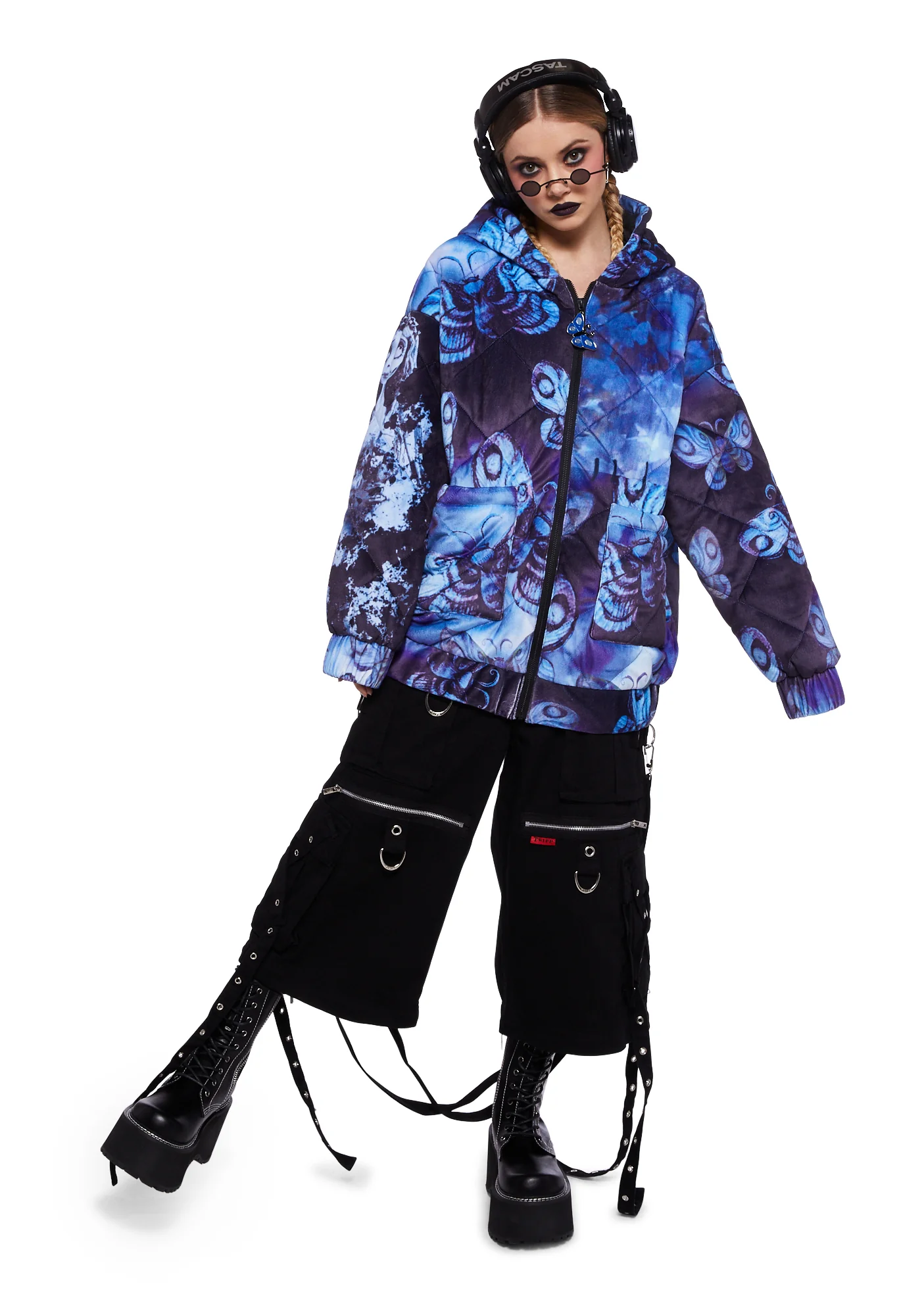 Stay Alive Bomber Jacket - Image 8