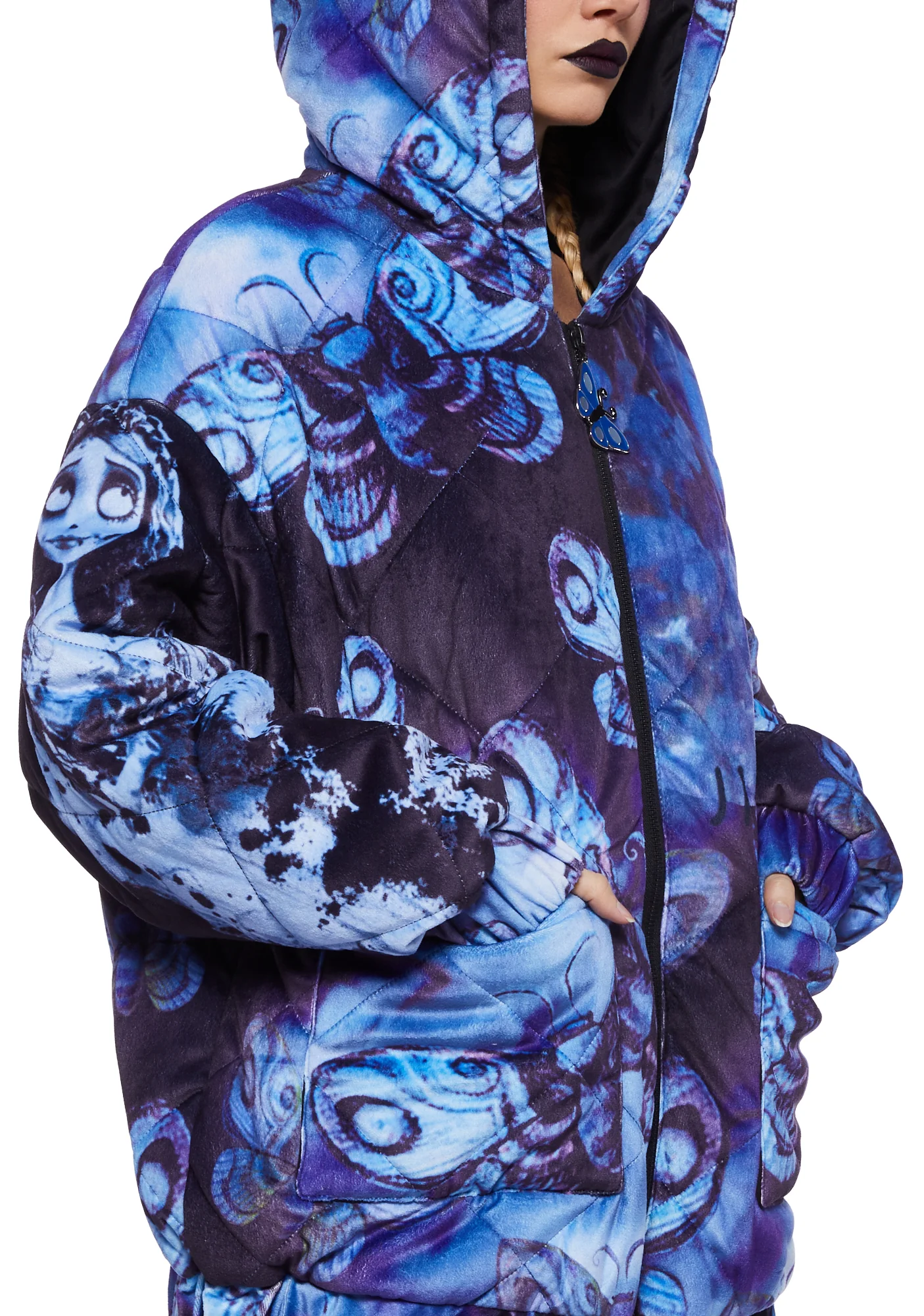 Stay Alive Bomber Jacket - Image 9
