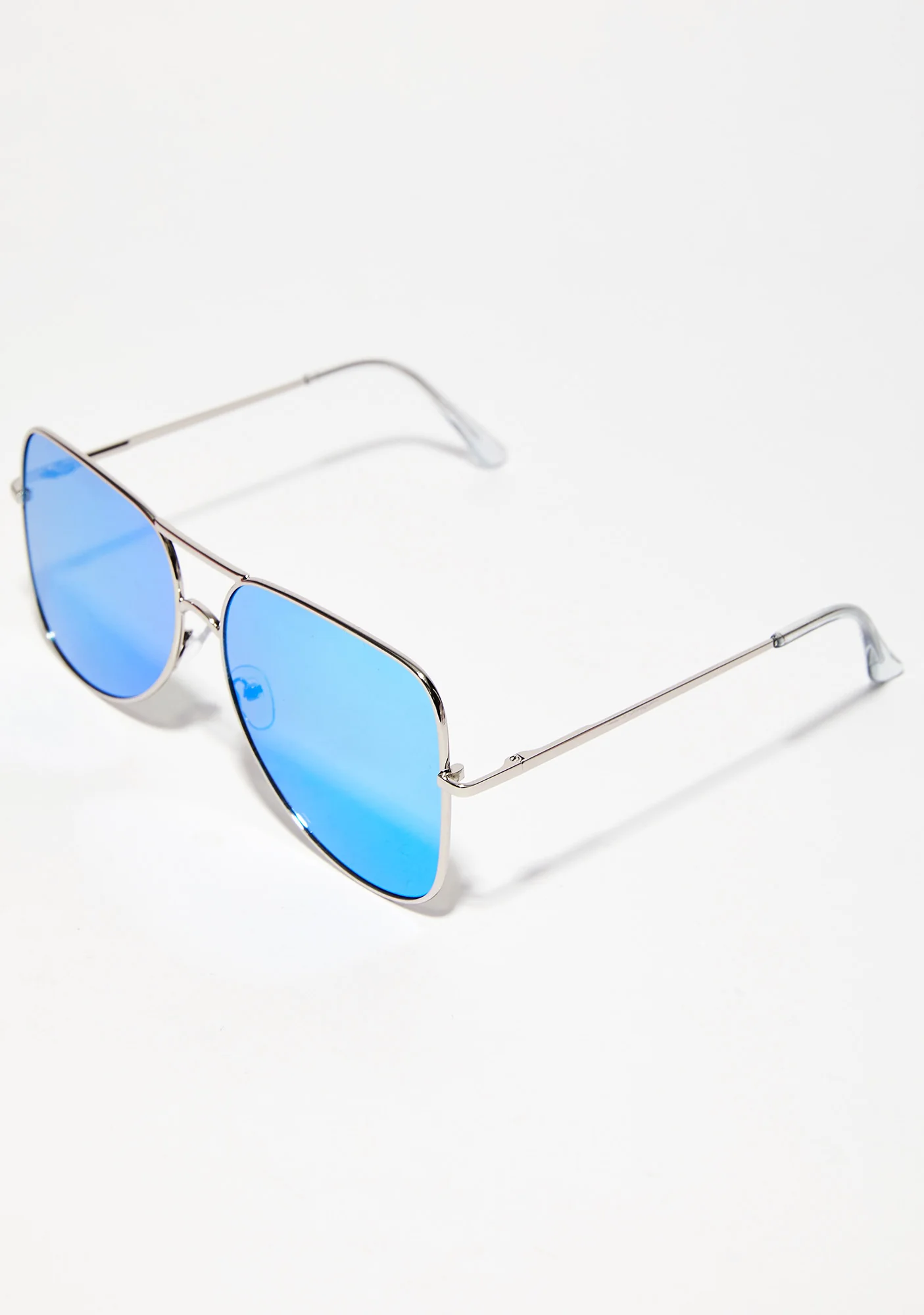 Stay Blocked Square Aviator Sunglasses - Image 2