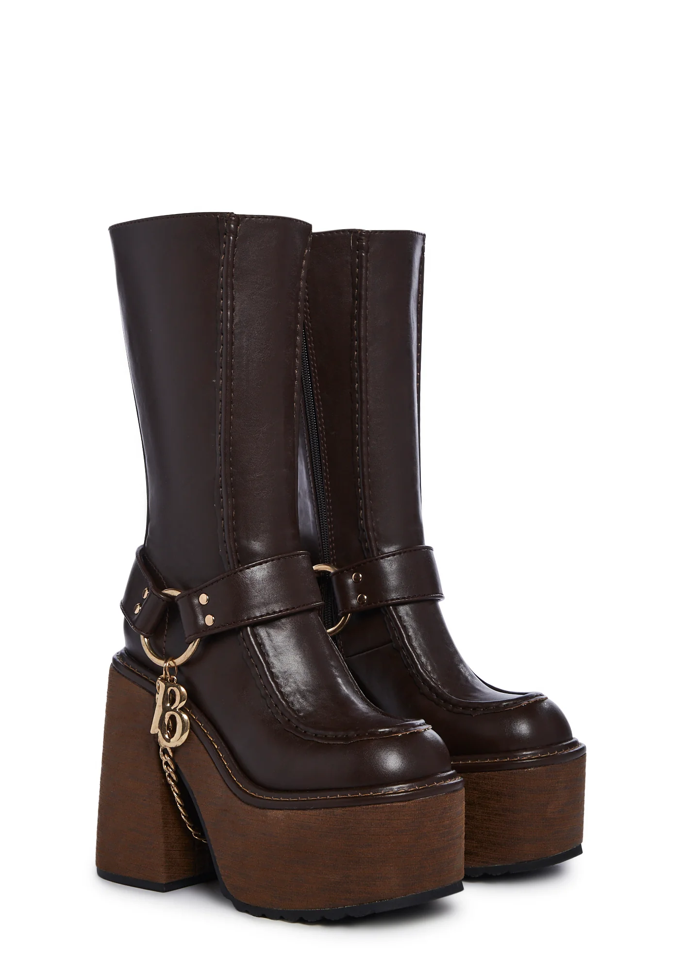 Stay Pressed Platform Boots - Image 3