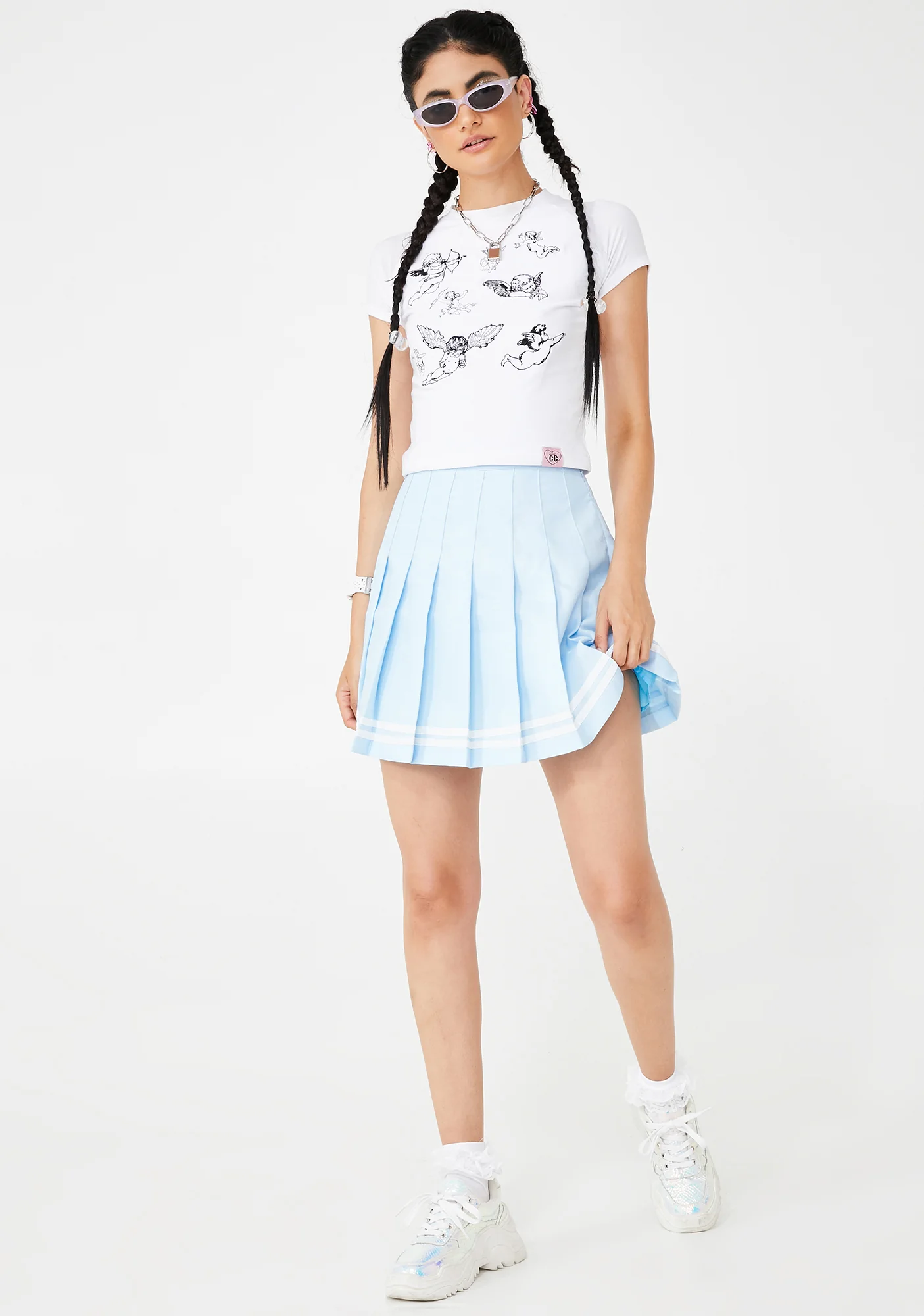 Stay Protected Baby Tee - Image 3