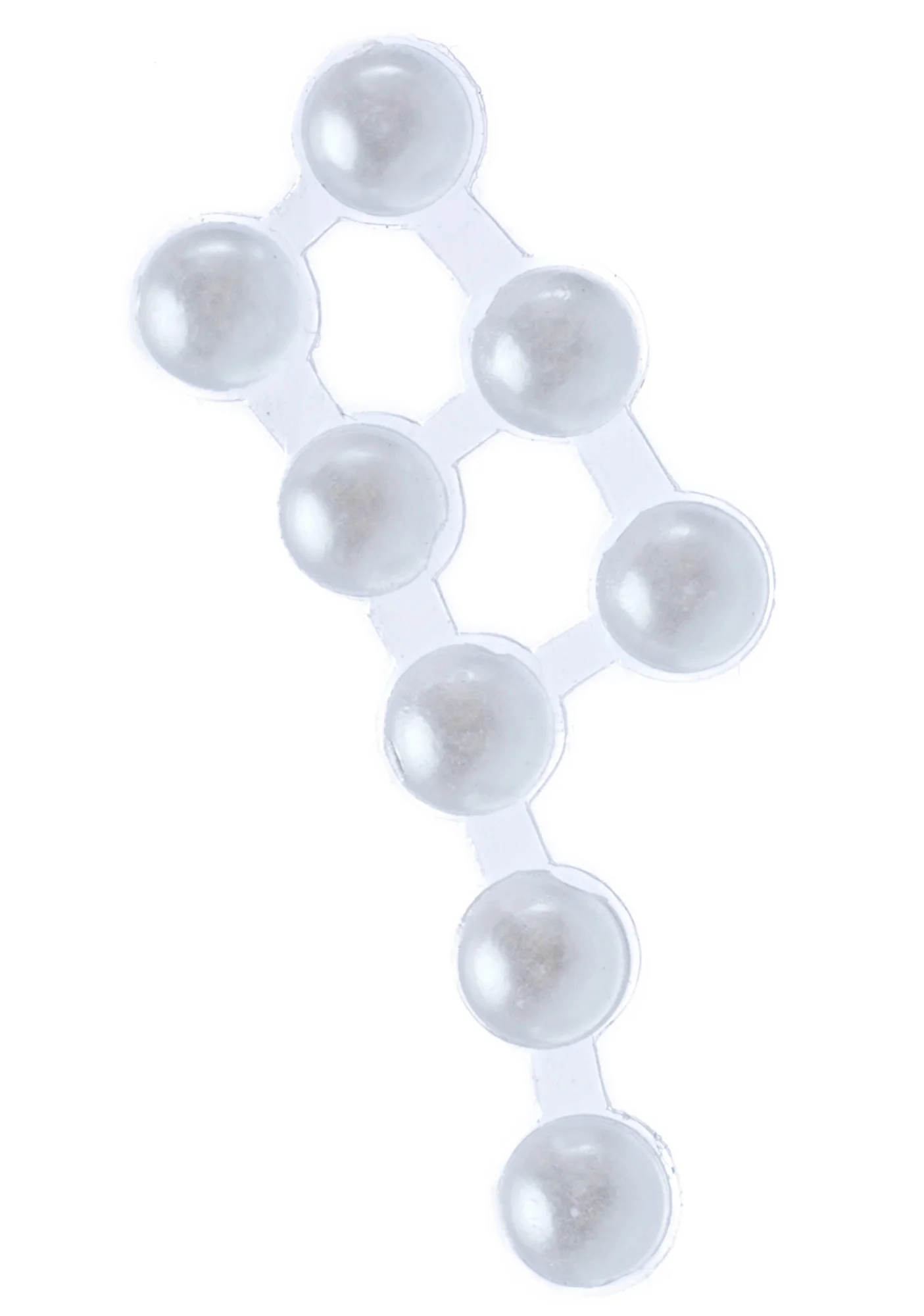 Stella White Pearl Face Jewels - Image 2