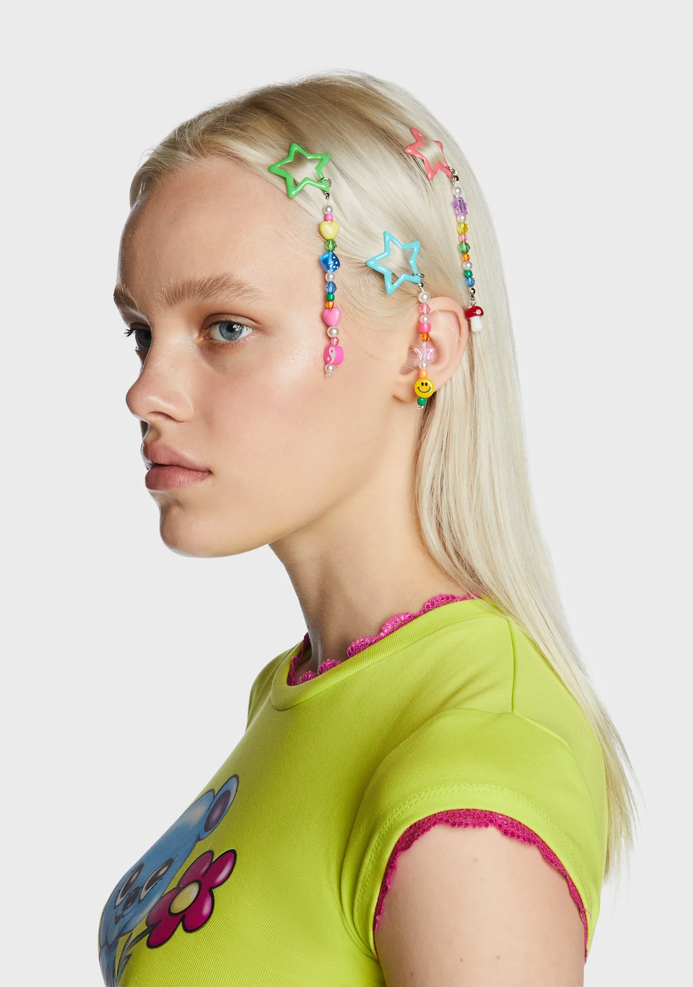Stencil Friendships Hair Clips - Image 2