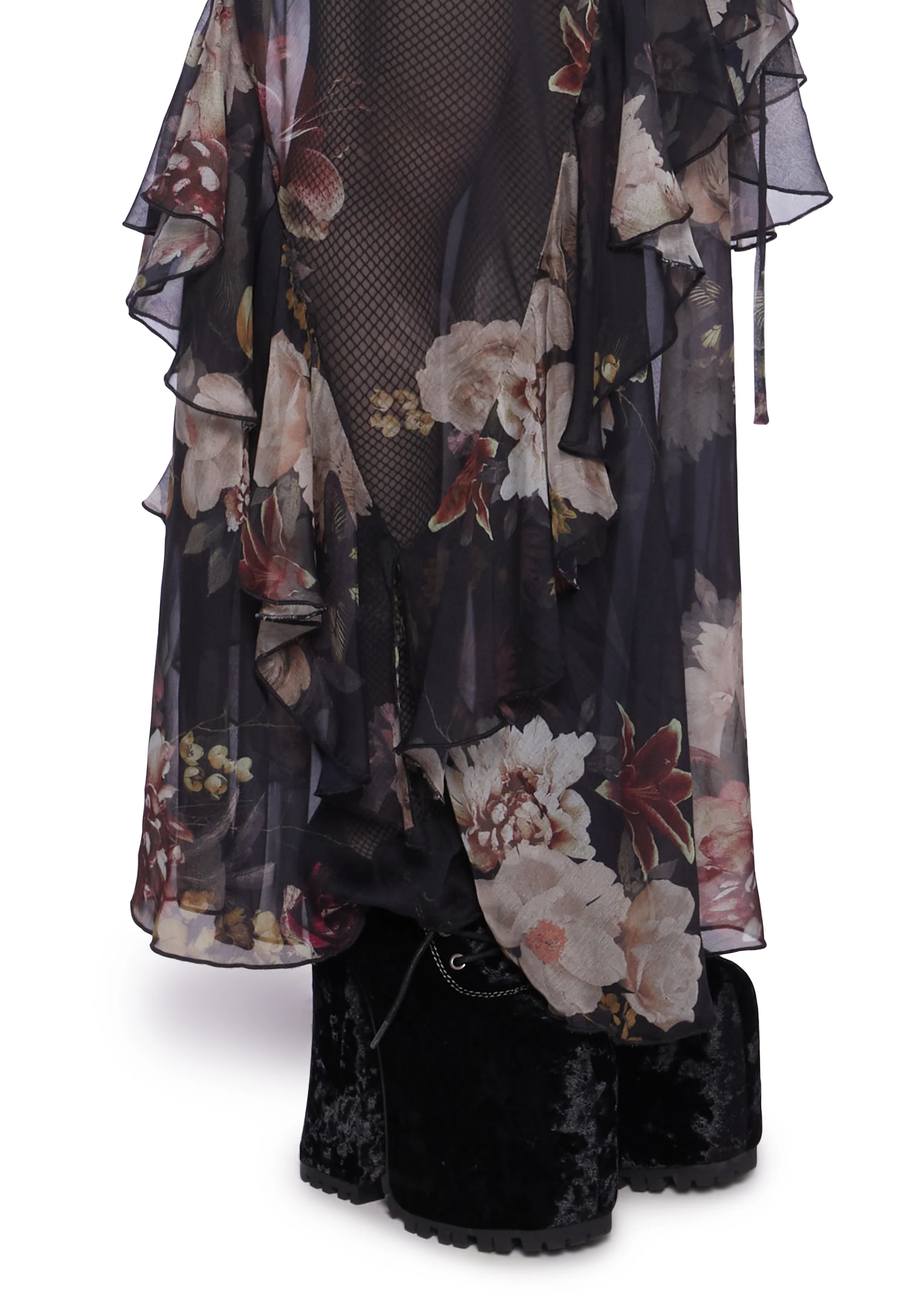 Still Missed Maxi Skirt - Floral - Image 5
