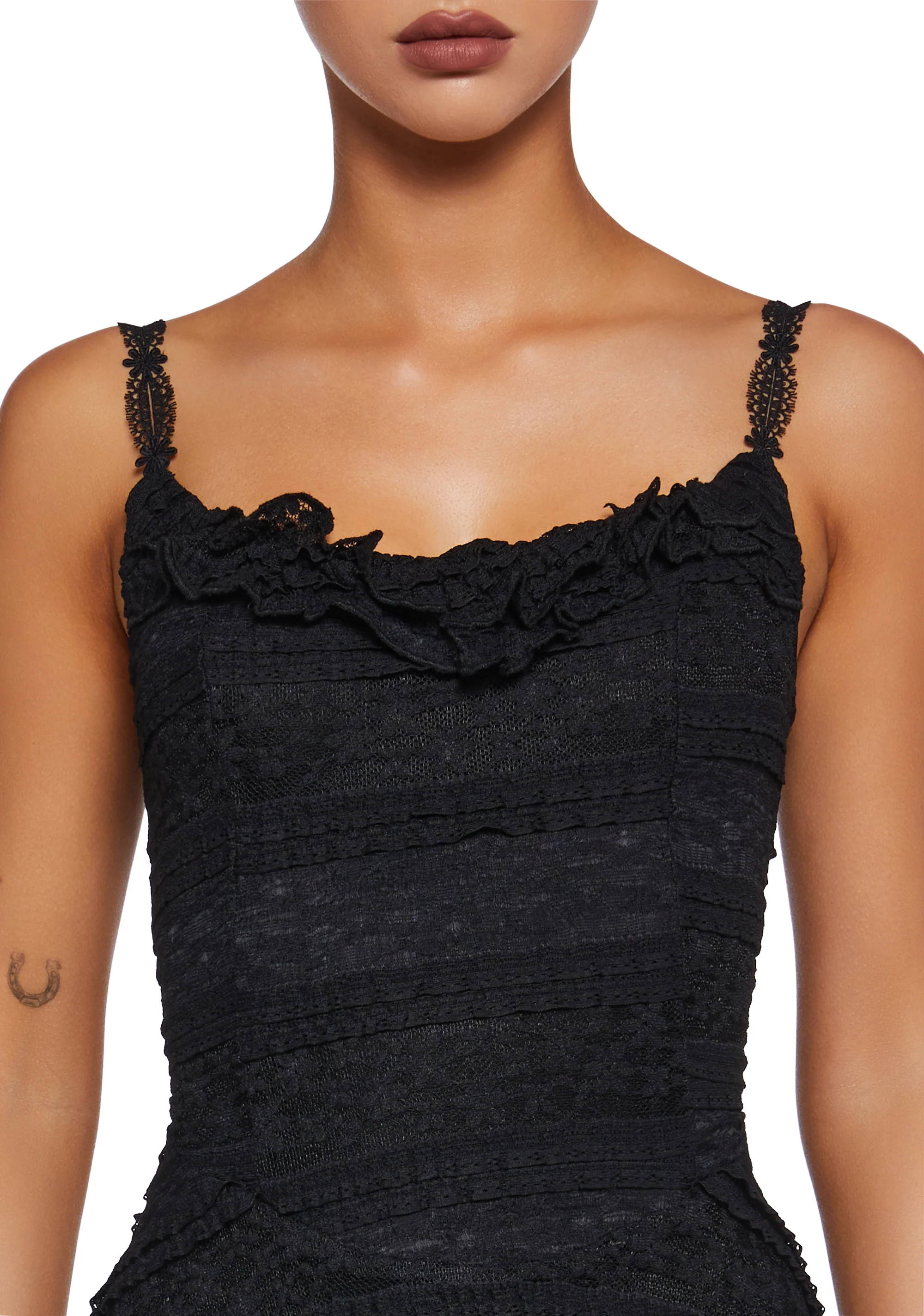 Story Of Love Mini Dress - Black - Image 5