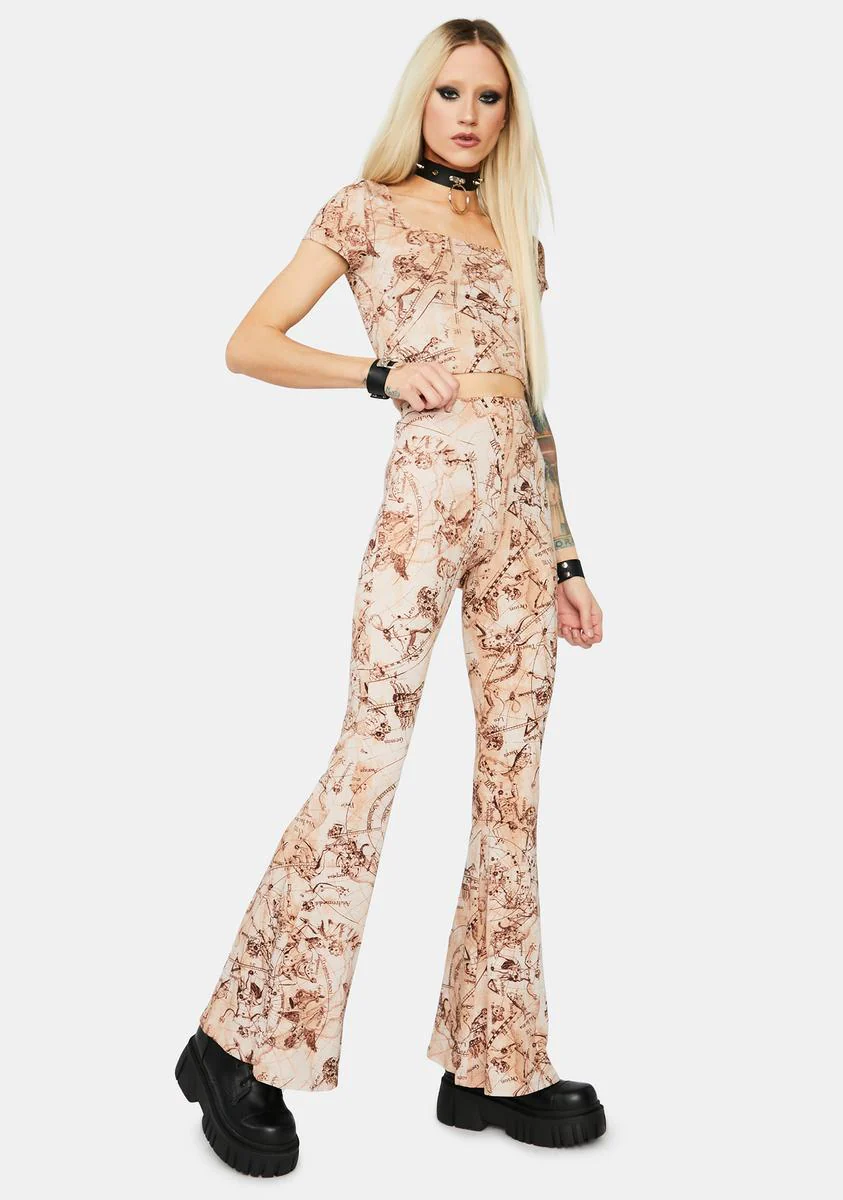 Story Of The Stars Flare Pants - Image 3