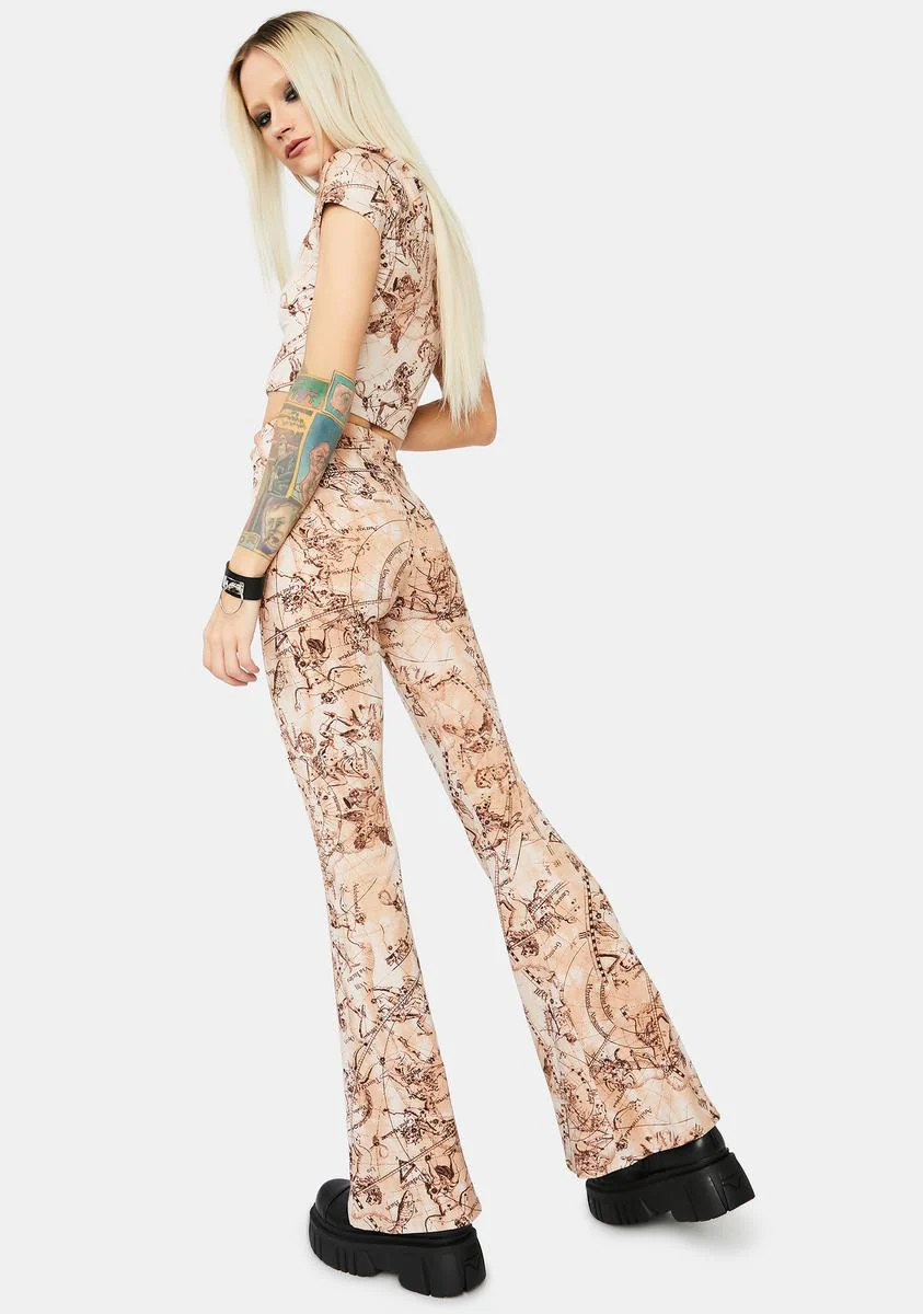 Story Of The Stars Flare Pants - Image 4