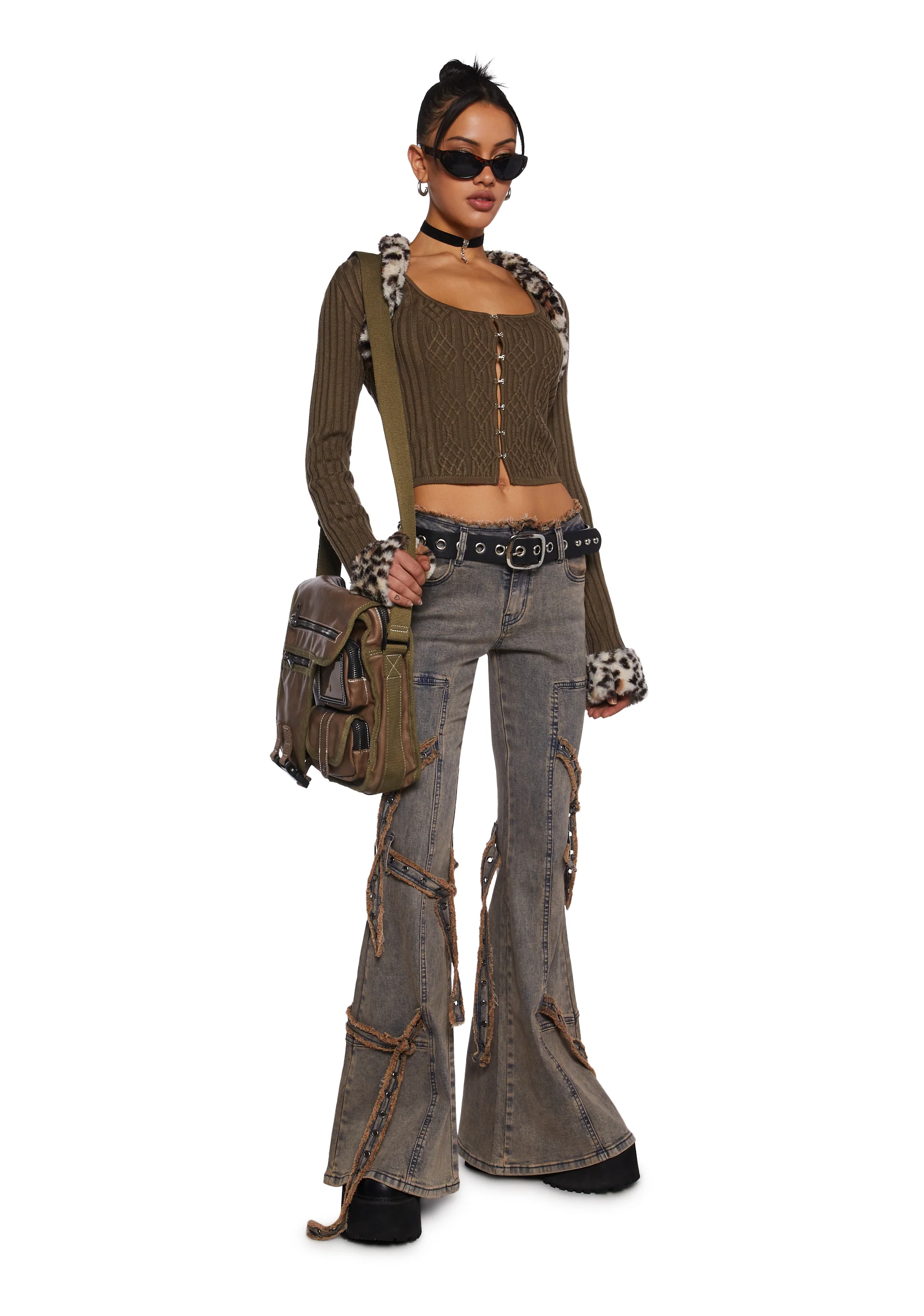 Straight Edge Corset And Shrug Set - Image 2