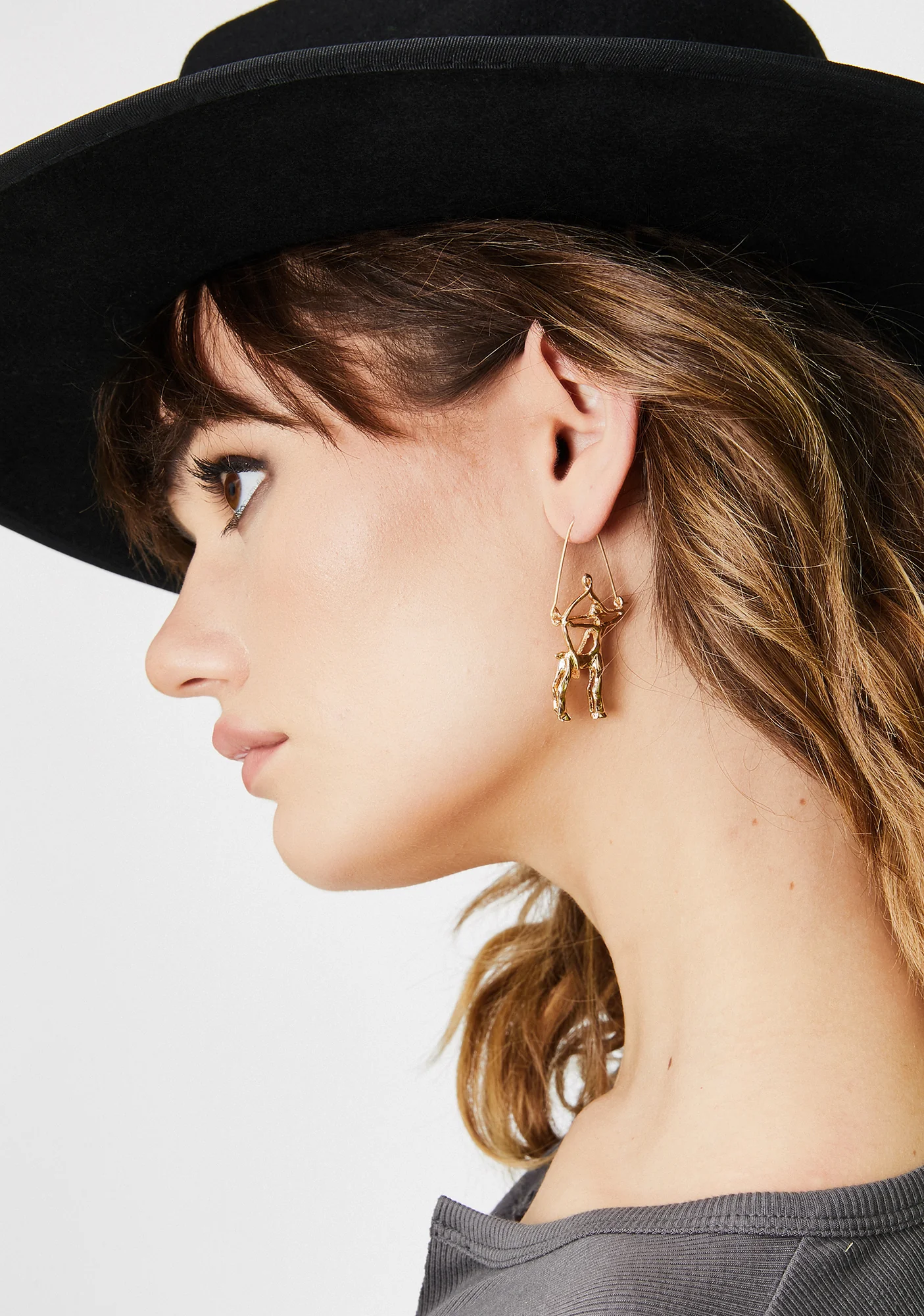 Straightforward Sagittarius Drop Earrings - Image 3