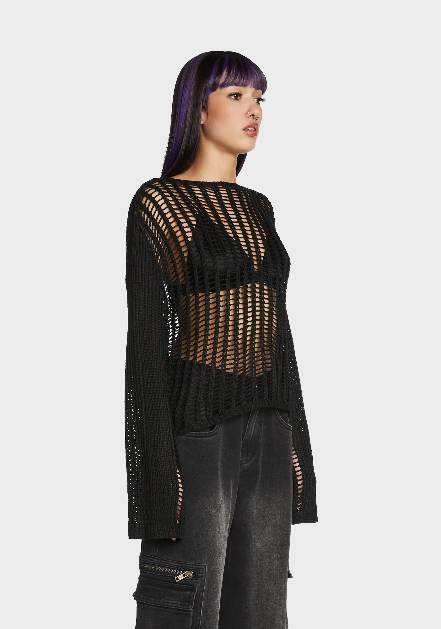 Strange Days Knit Sweater - Image 3
