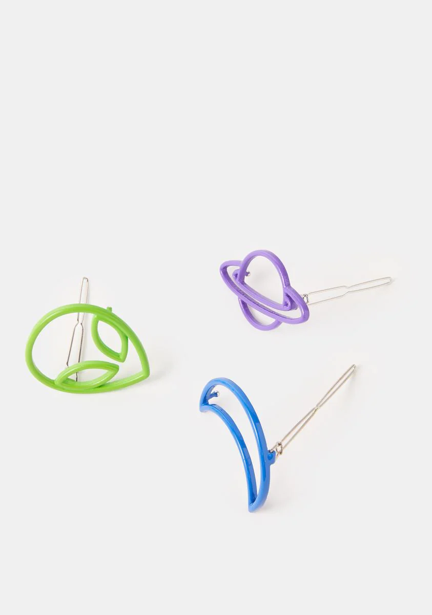 Strange Encounters Hair Clip Set - Image 3