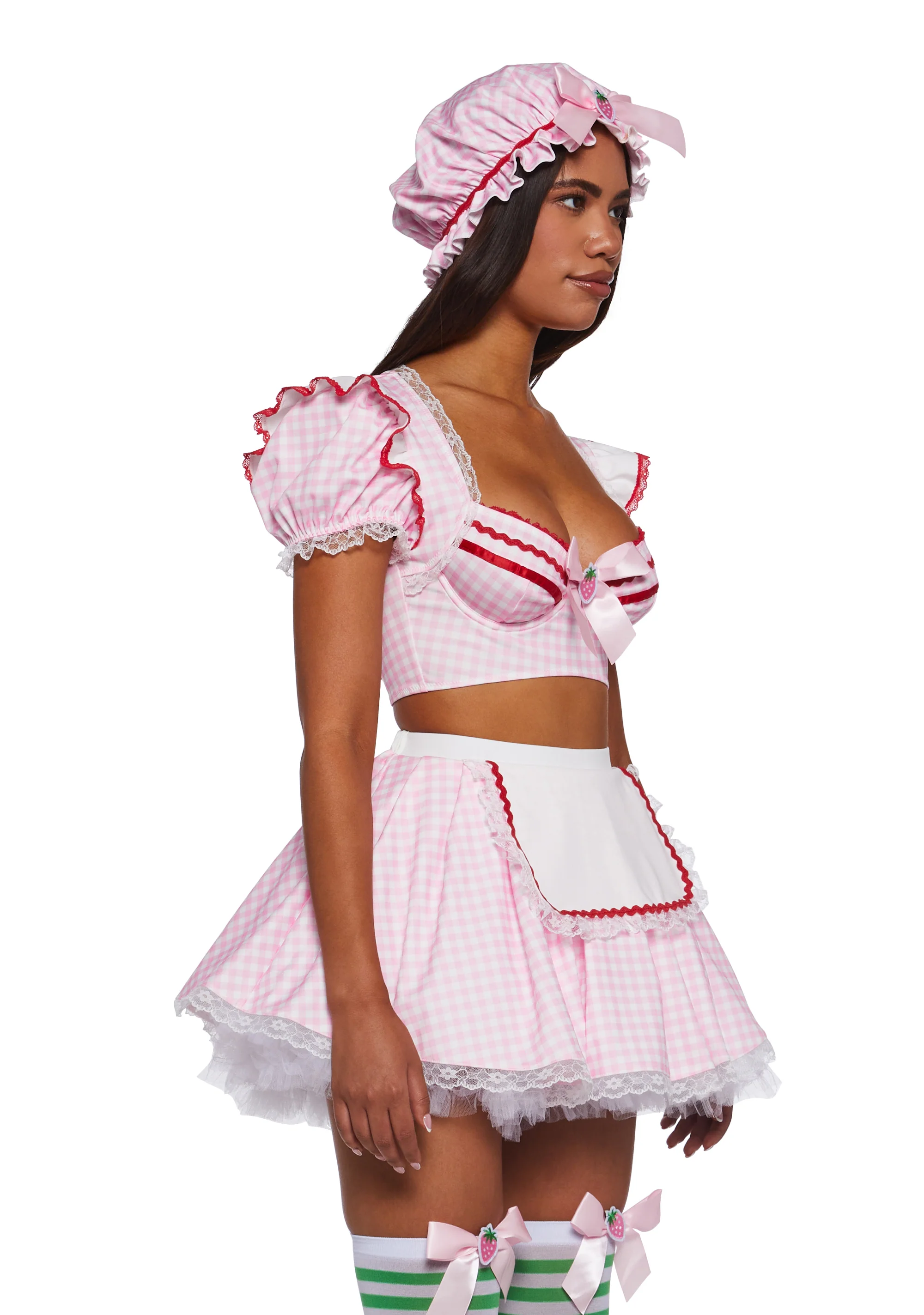 Strawberry Confection Girl Costume - Image 3