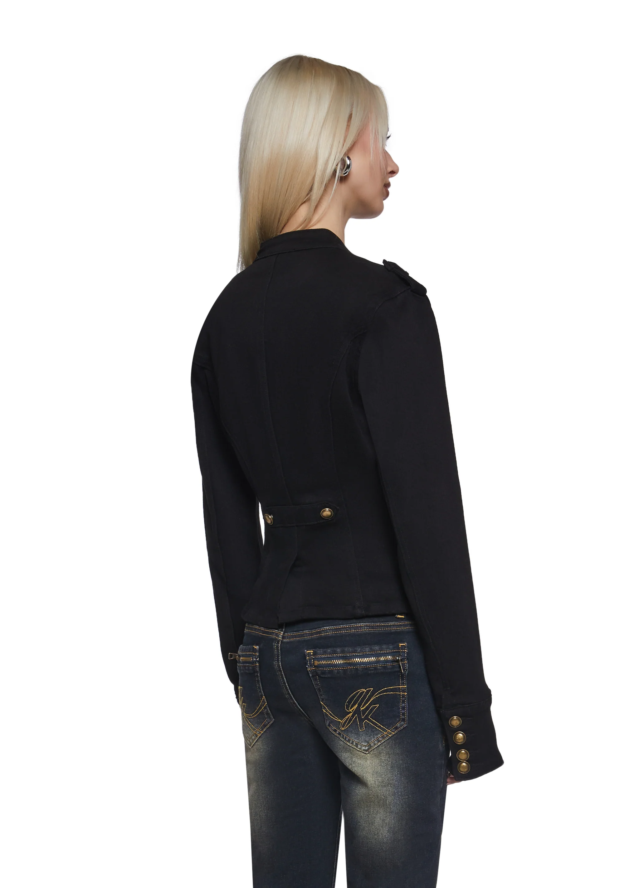 Cryptic Lyrics Twill Jacket - Image 4