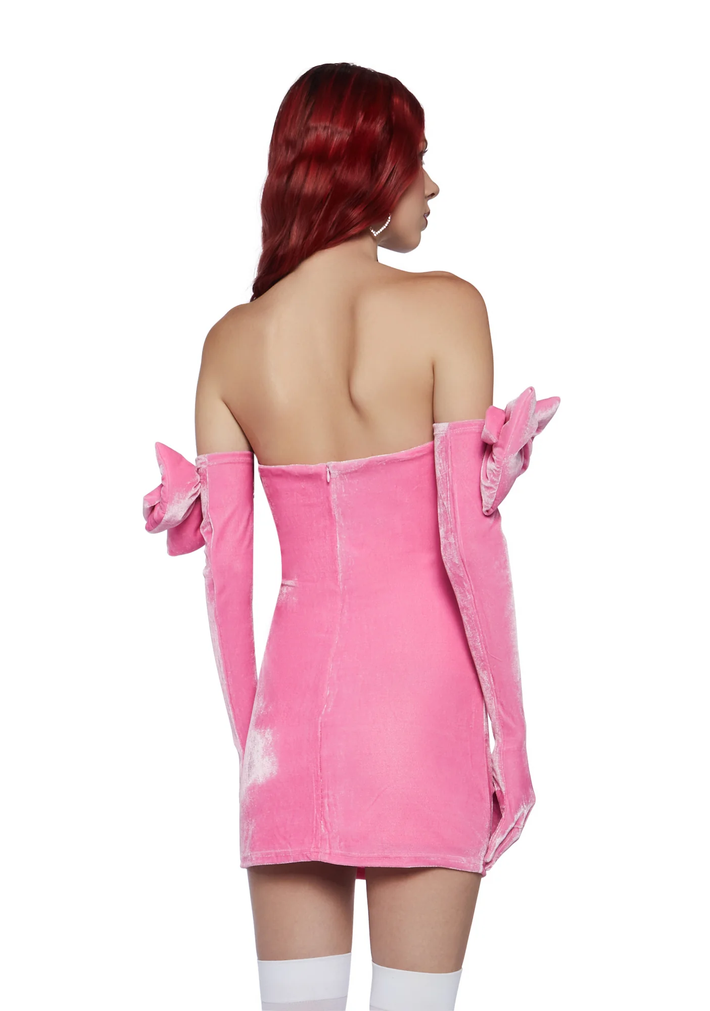 Pretty Perfection Mini Dress Set- Pink - Image 4