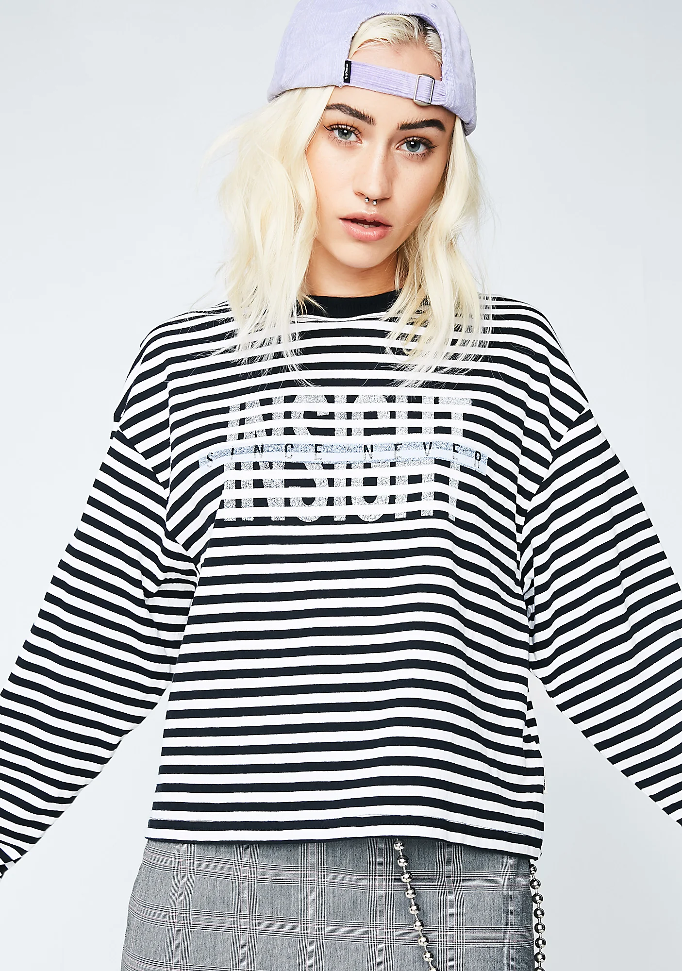 Strike Through Long Sleeve Tee - Image 3