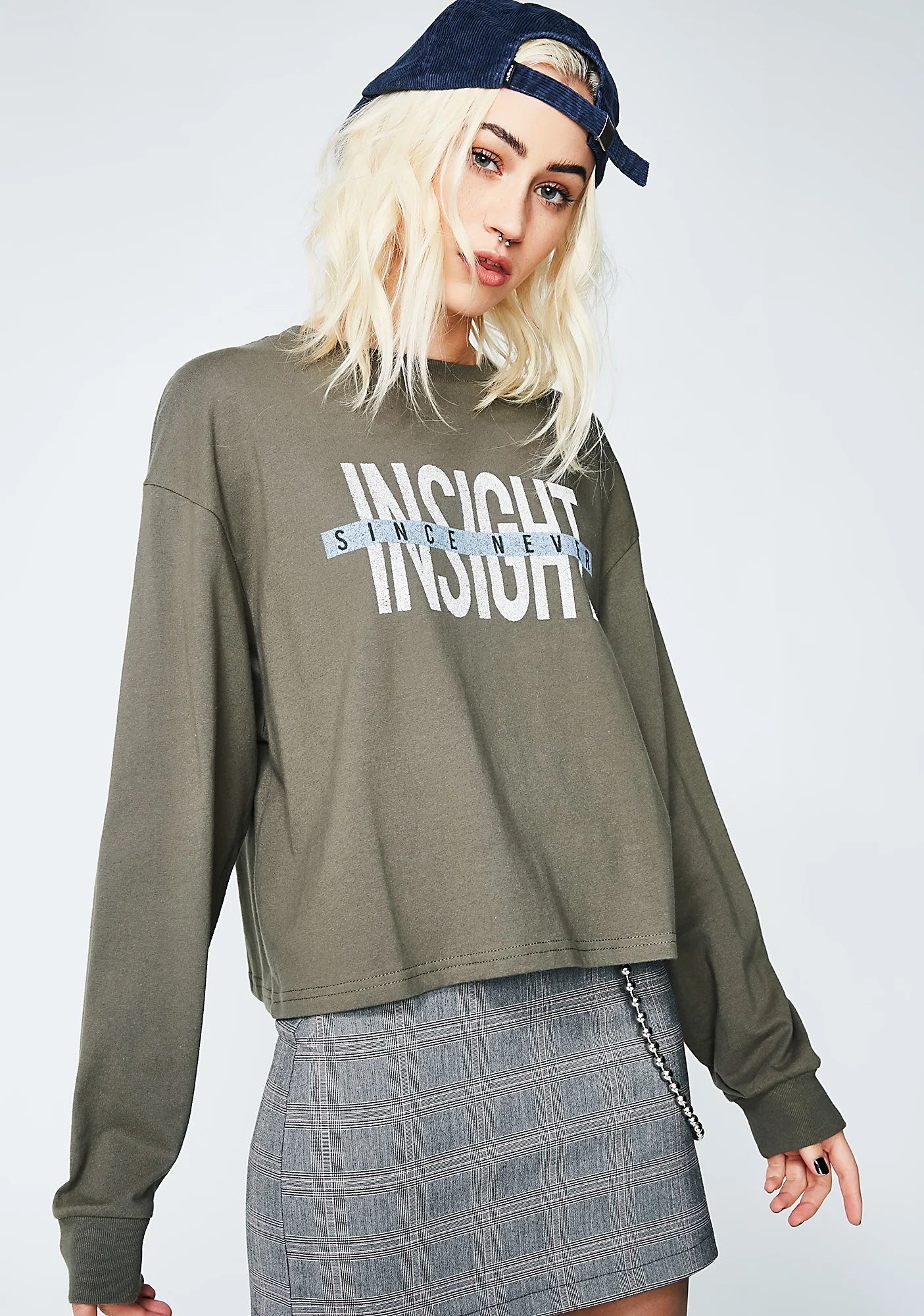 Strike Through Long Sleeve Tee - Image 2