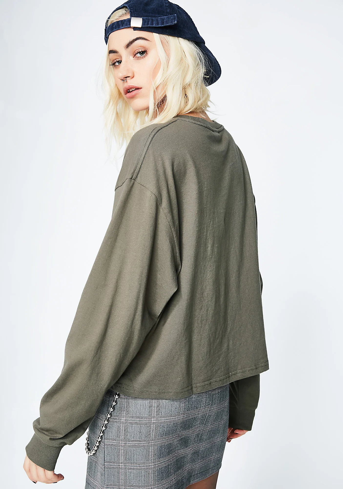 Strike Through Long Sleeve Tee - Image 3