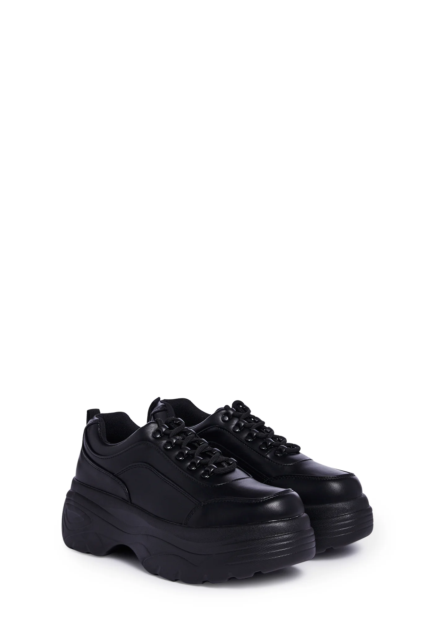 Striker Platform Sneakers - Black - Image 3