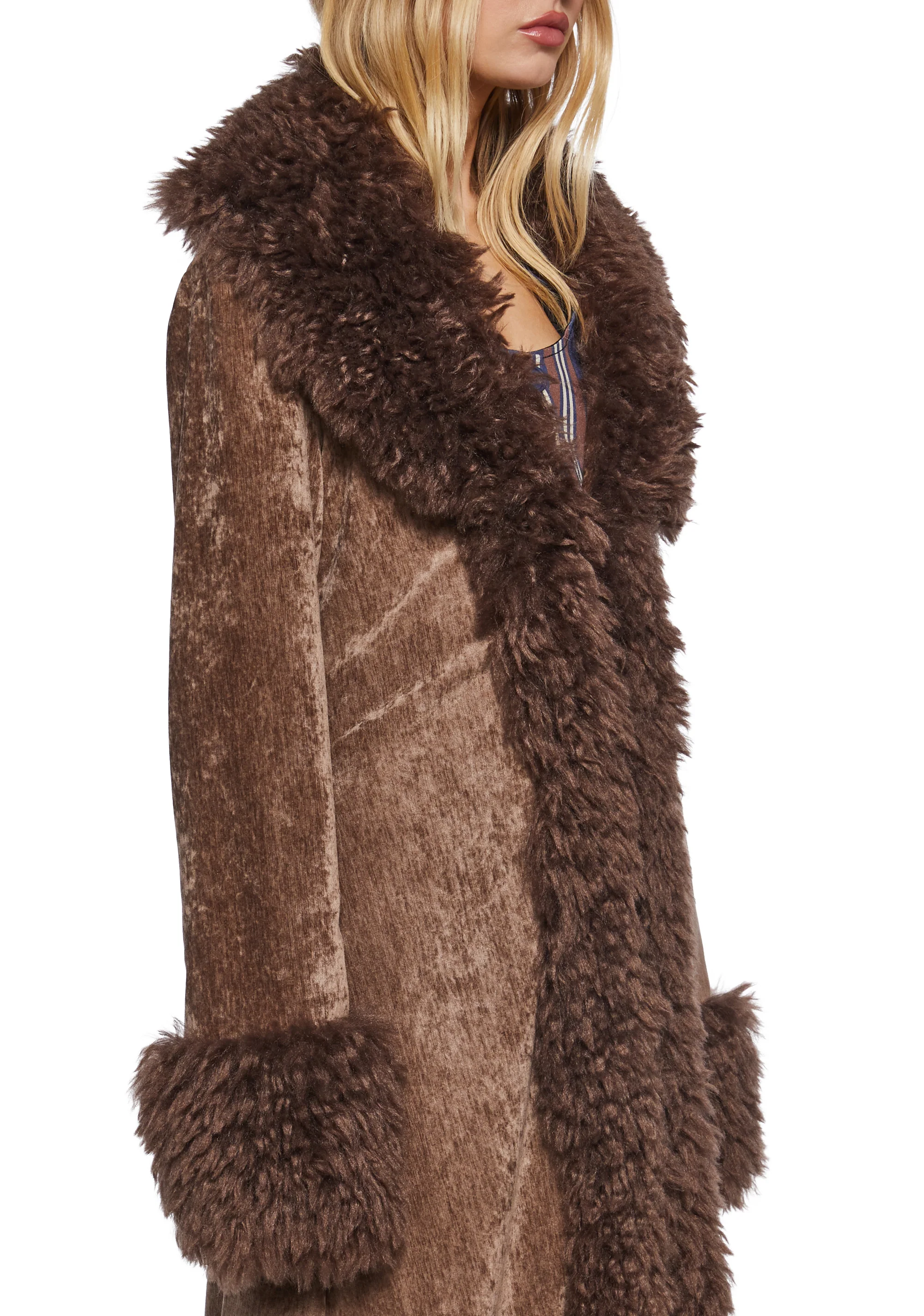 Bohemian Tourist Velvet Duster - Image 2